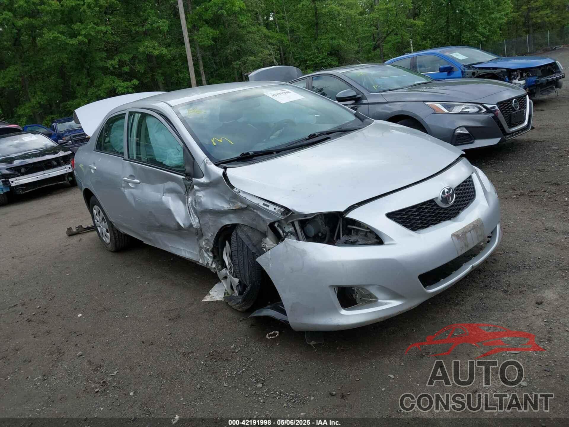 TOYOTA COROLLA 2009 - JTDBL40E79J054079