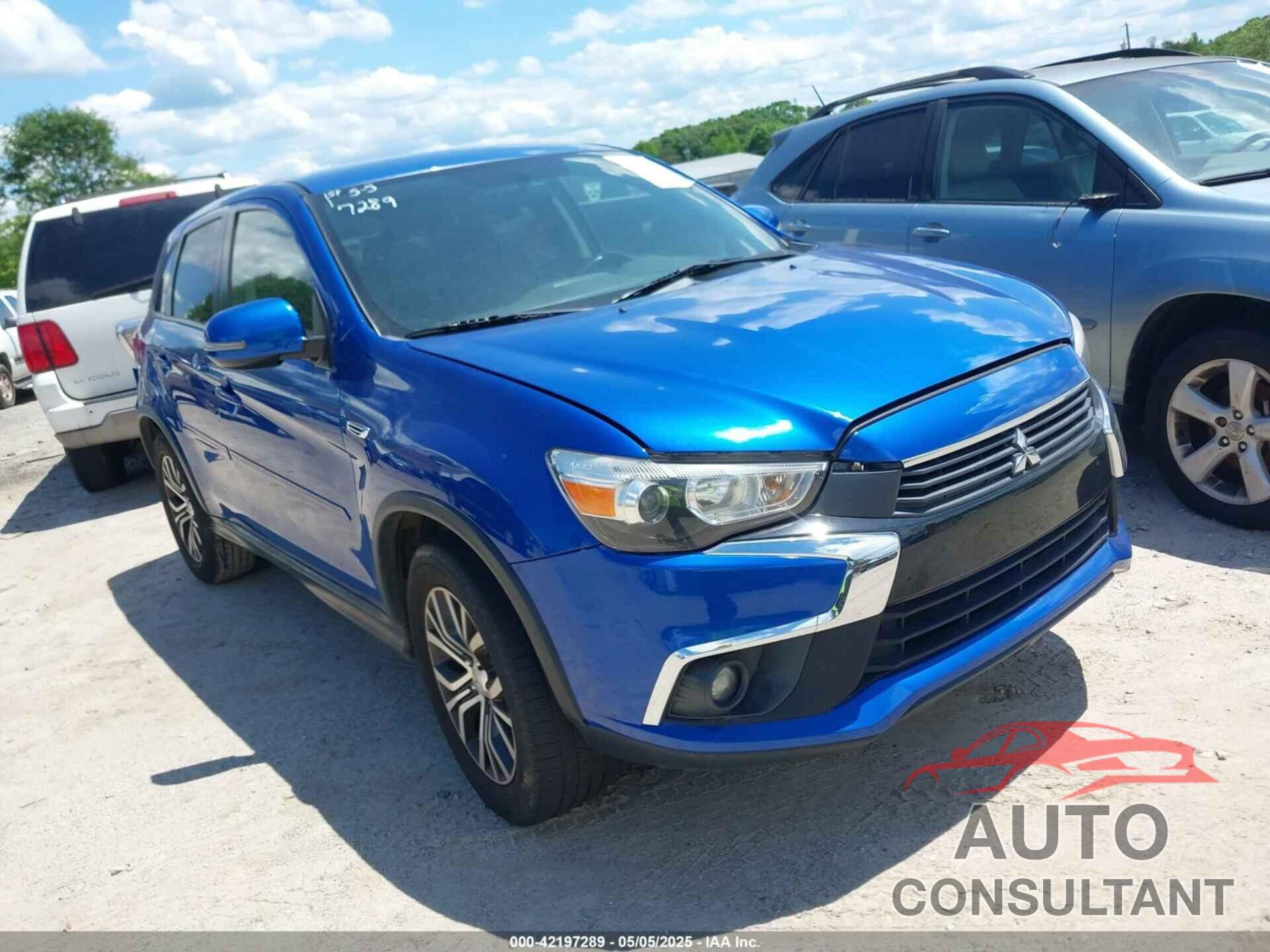 MITSUBISHI OUTLANDER SPORT 2017 - JA4AP3AU0HZ005834