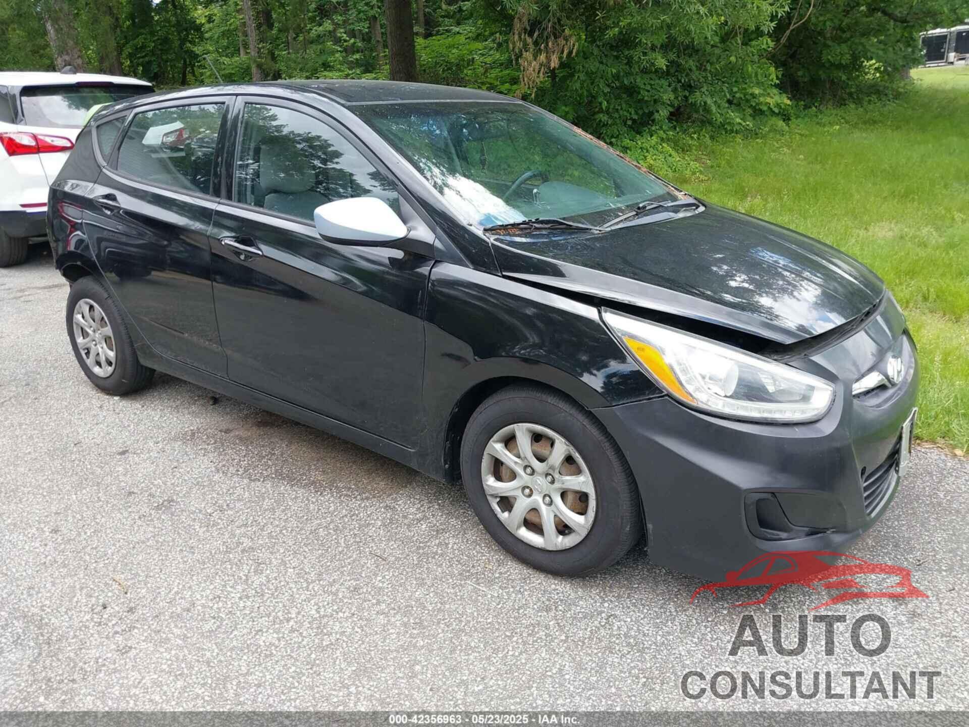 HYUNDAI ACCENT 2014 - KMHCU5AE0EU148315