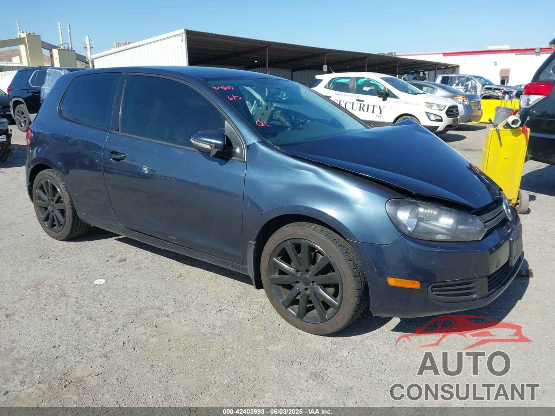 VOLKSWAGEN GOLF 2011 - WVWAB7AJ1BW246814