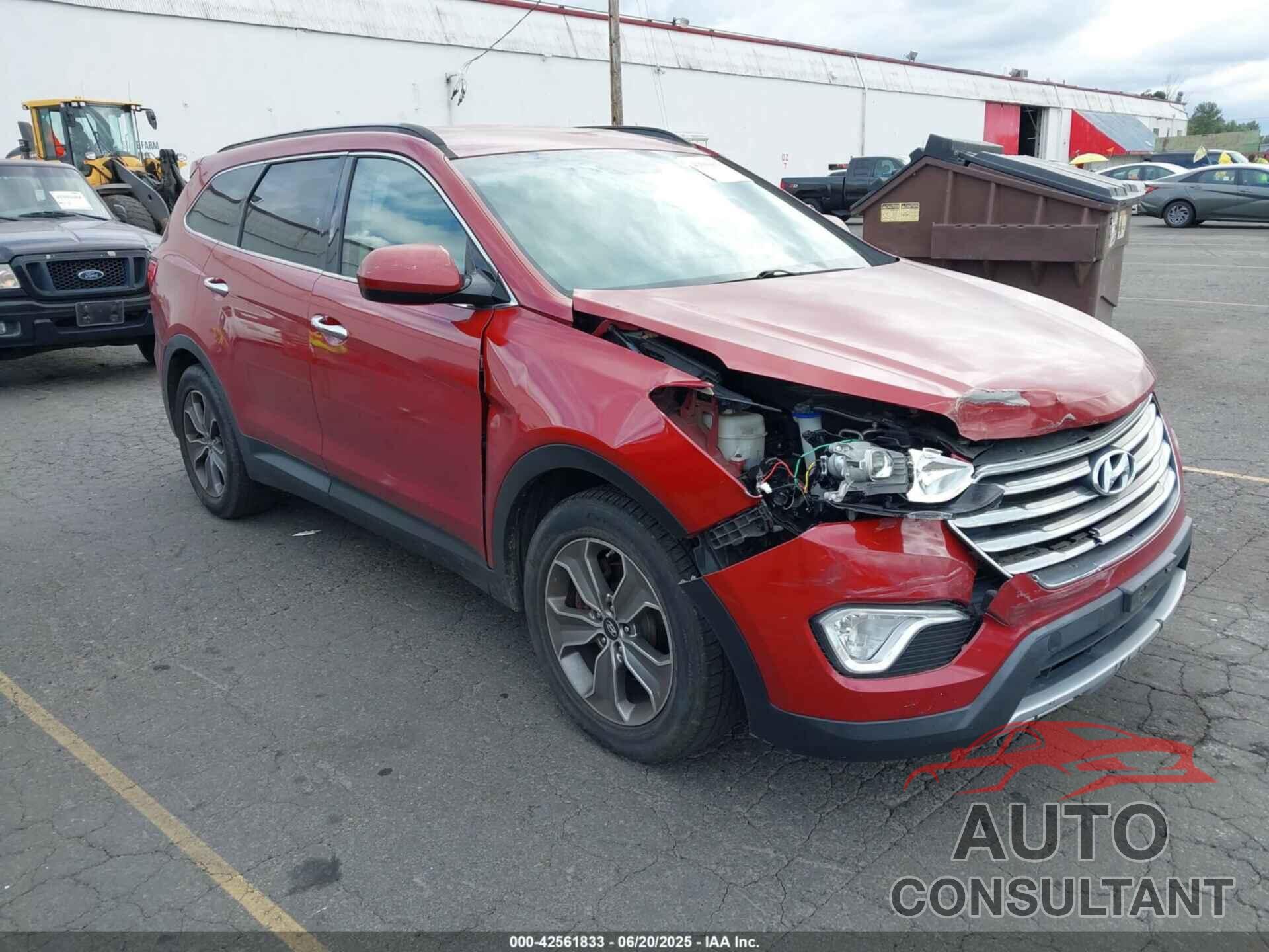 HYUNDAI SANTA FE 2016 - KM8SMDHF7GU148951