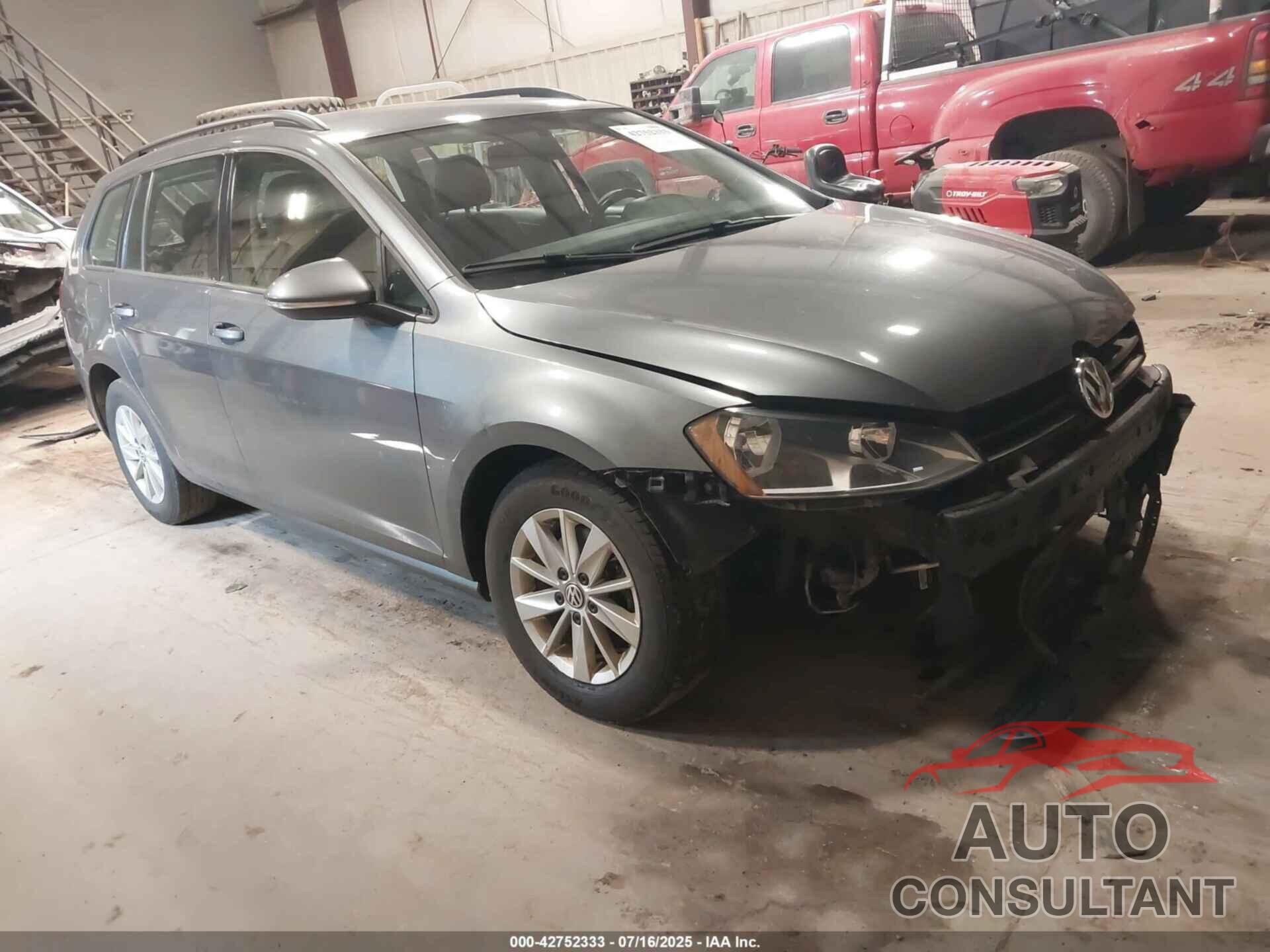 VOLKSWAGEN GOLF SPORTWAGEN 2017 - 3VWC17AU3HM529176