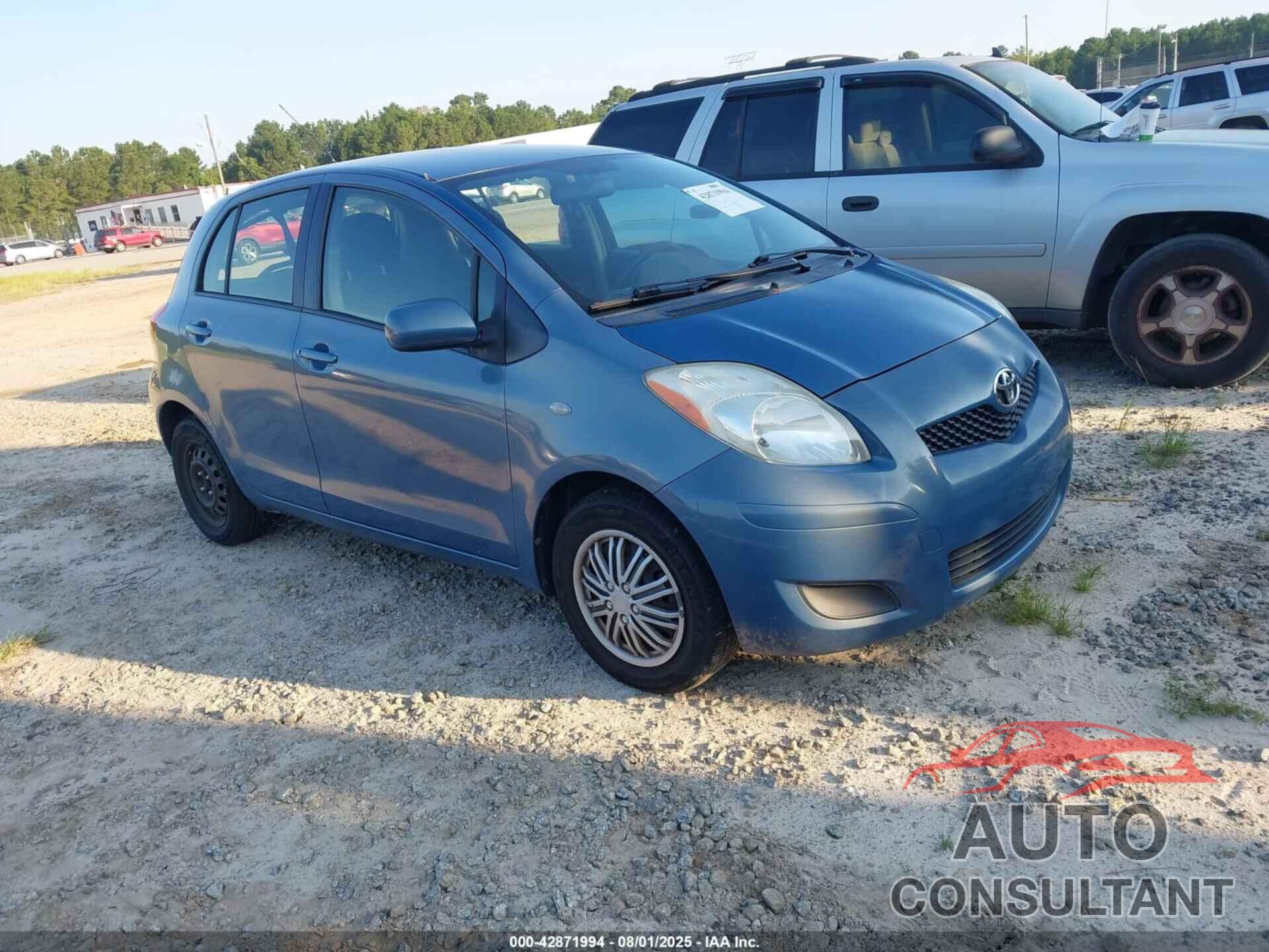 TOYOTA YARIS 2010 - JTDKT4K3XA5282117