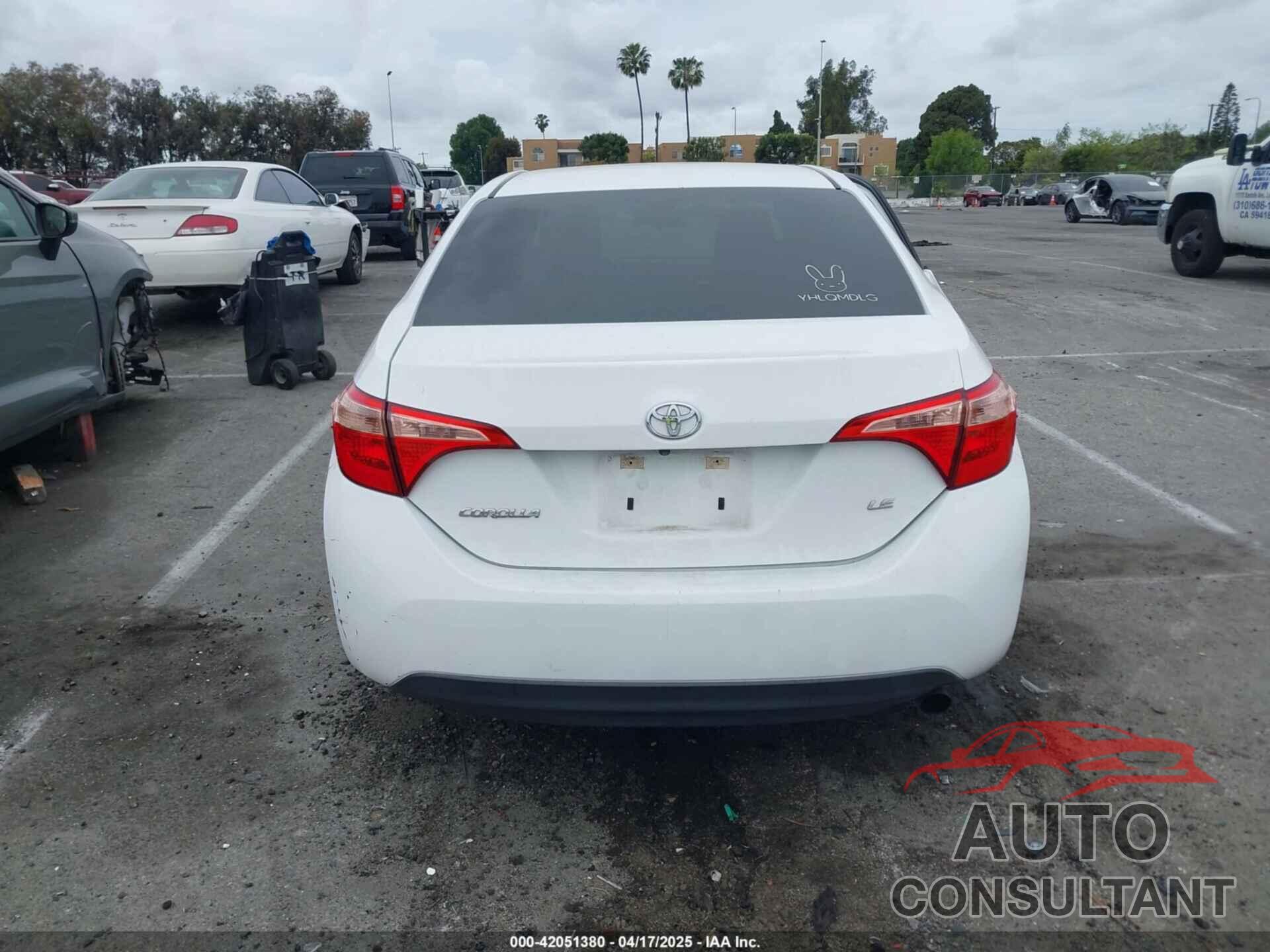 TOYOTA COROLLA 2017 - 5YFBURHE2HP699568
