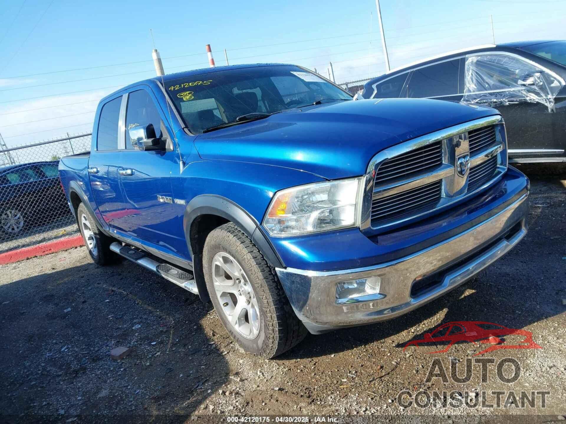 DODGE RAM 1500 2010 - 1D7RV1CT7AS100645