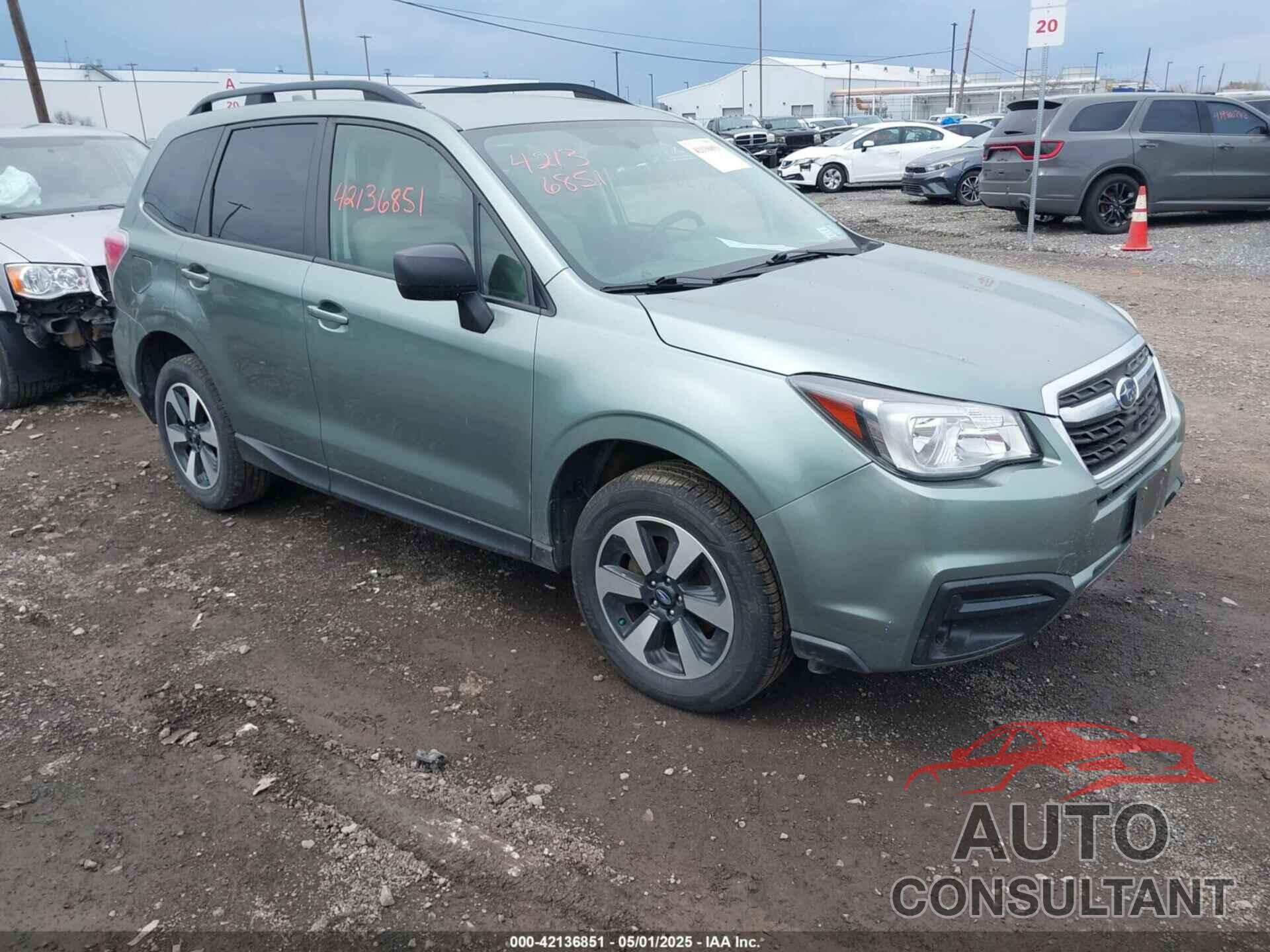 SUBARU FORESTER 2017 - JF2SJABC3HH442661