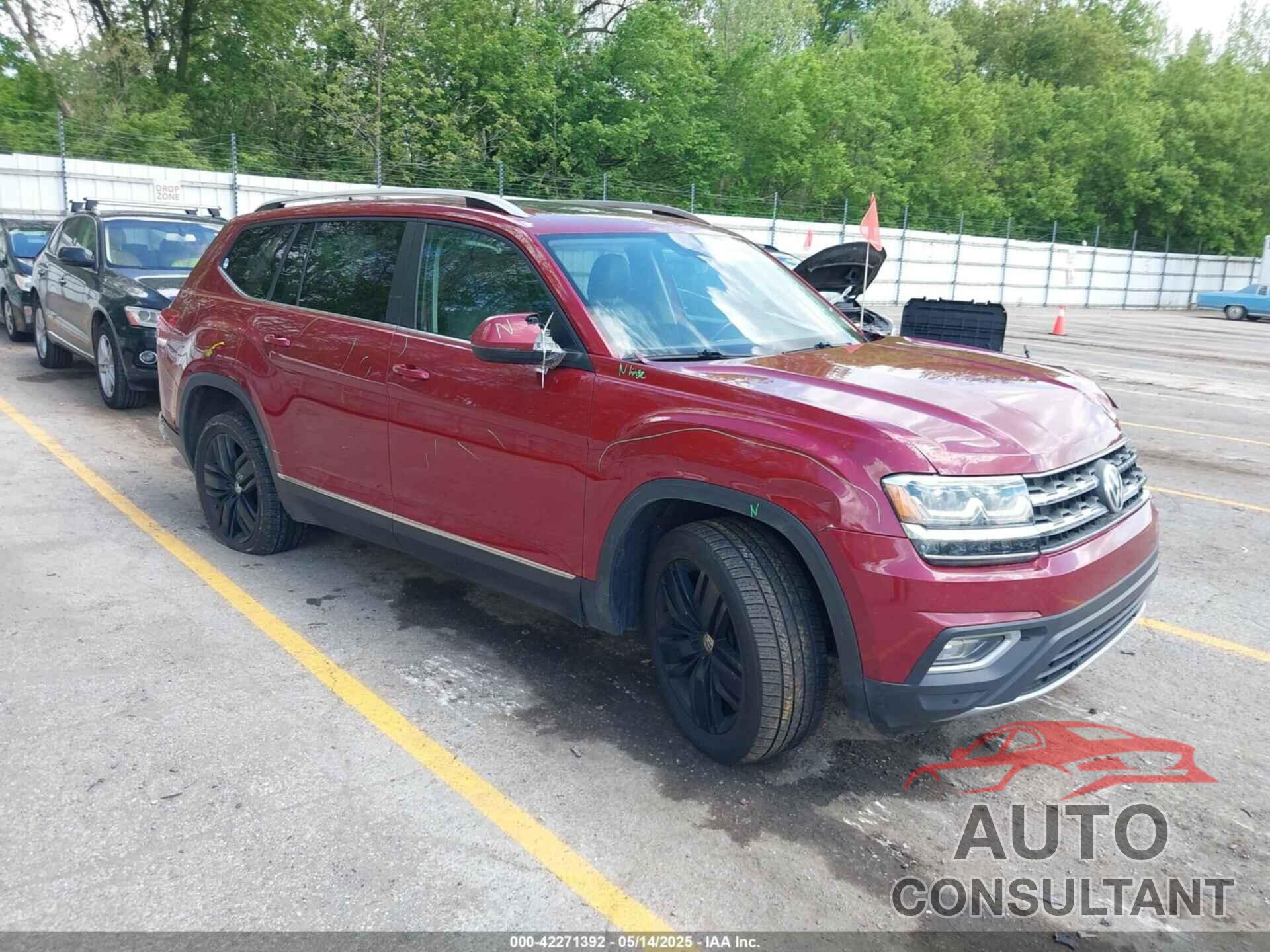 VOLKSWAGEN ATLAS 2018 - 1V2MR2CA3JC569544