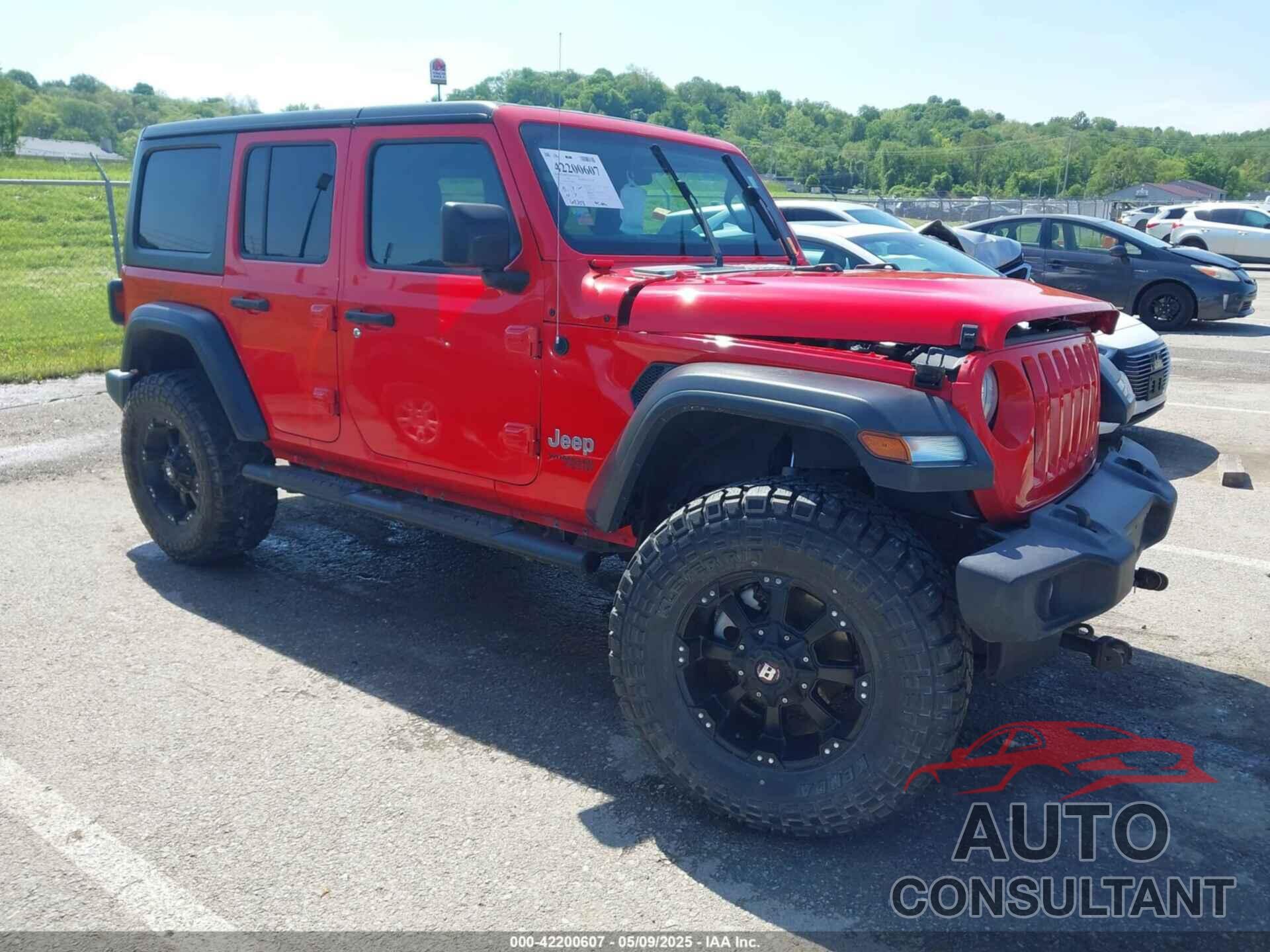 JEEP WRANGLER UNLIMITED 2018 - 1C4HJXDGXJW168940