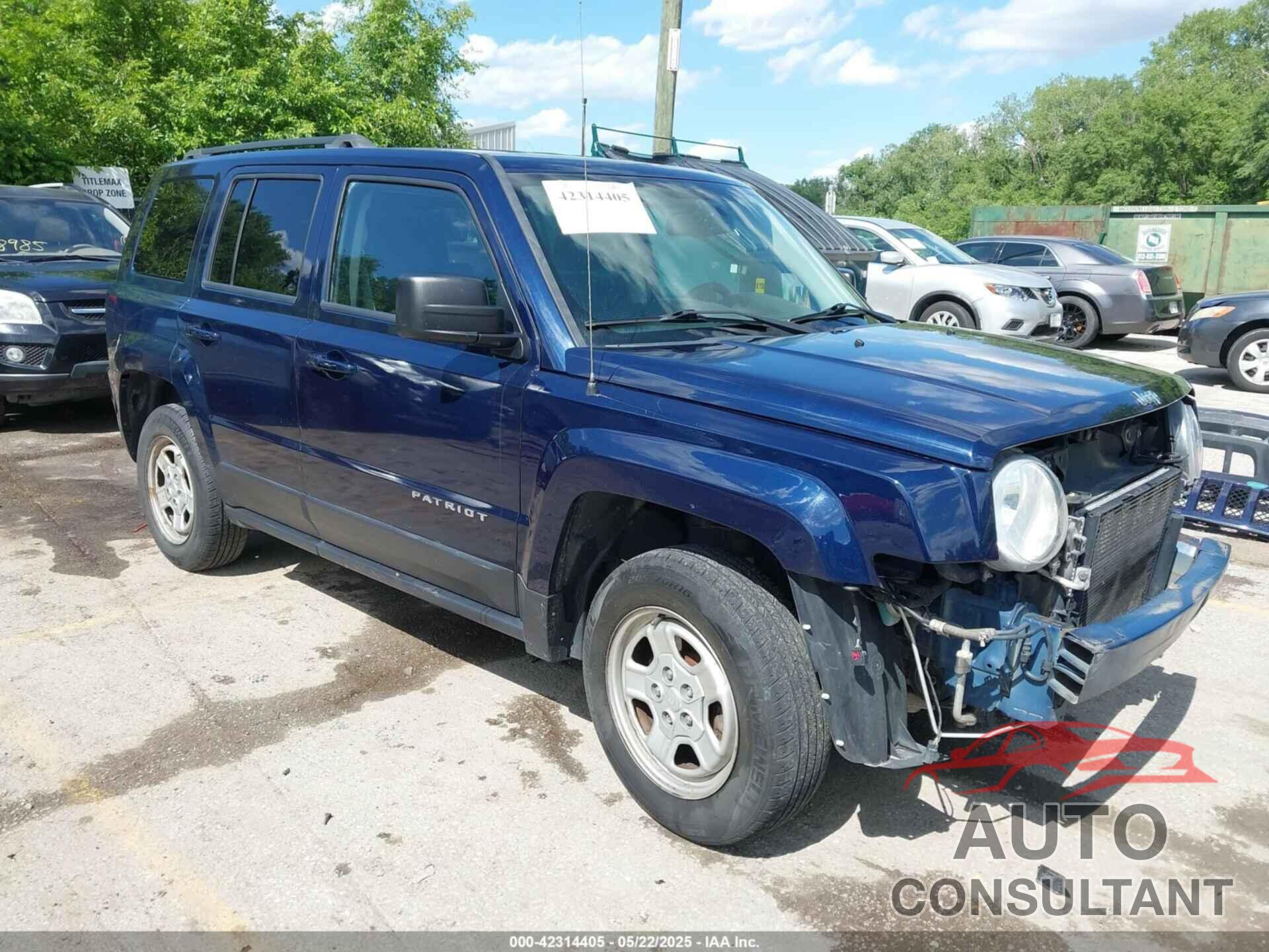 JEEP PATRIOT 2017 - 1C4NJRBB8HD142347