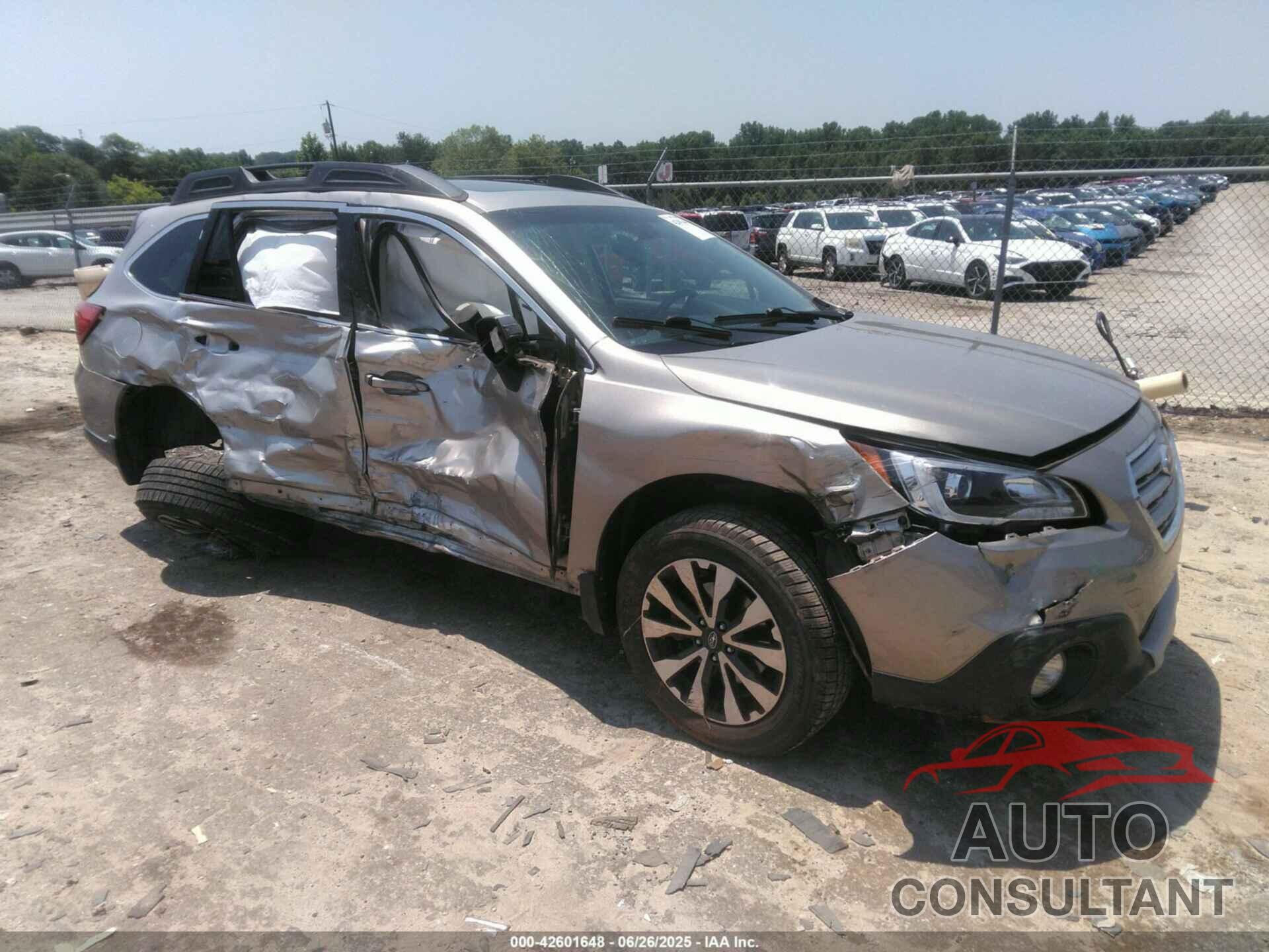 SUBARU OUTBACK 2016 - 4S4BSANC0G3352754