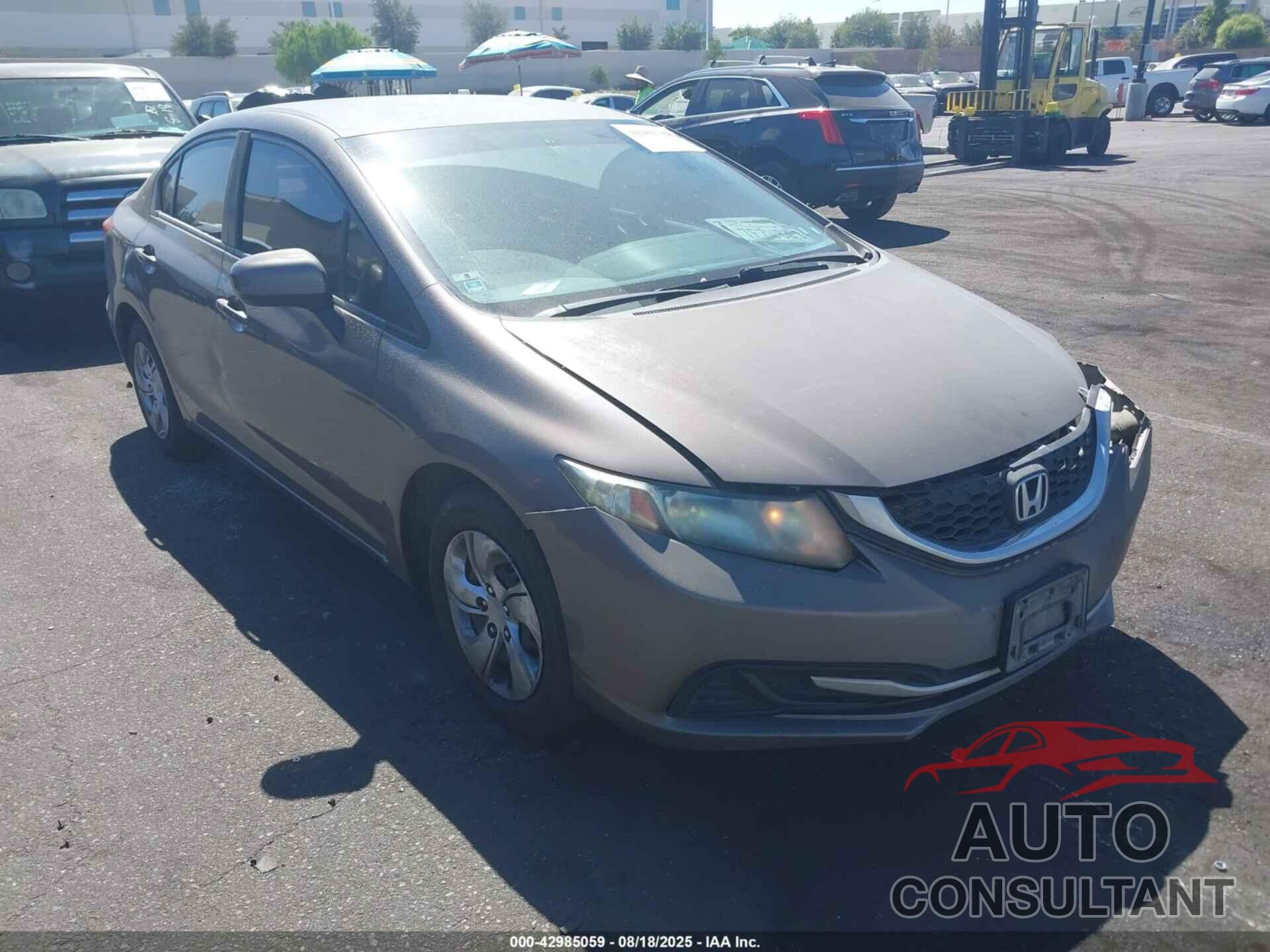 HONDA CIVIC 2014 - 19XFB2F59EE254470