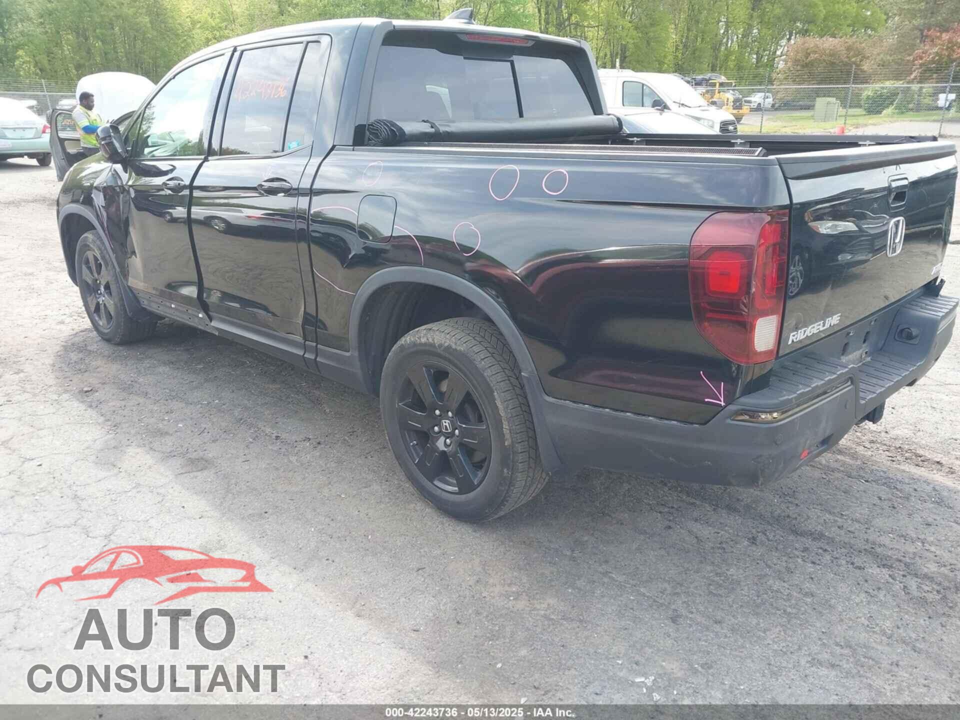 HONDA RIDGELINE 2017 - 5FPYK3F89HB036558