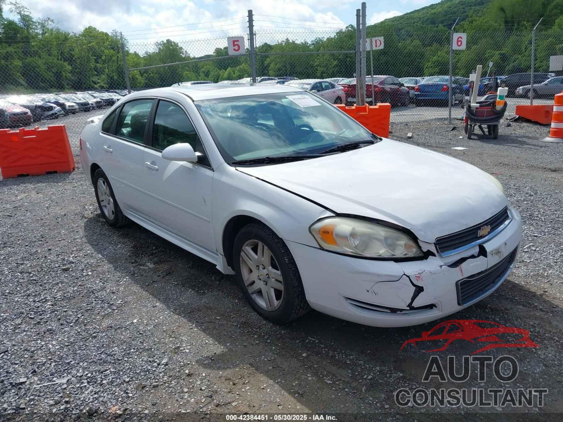 CHEVROLET IMPALA 2011 - 2G1WG5EK4B1312612