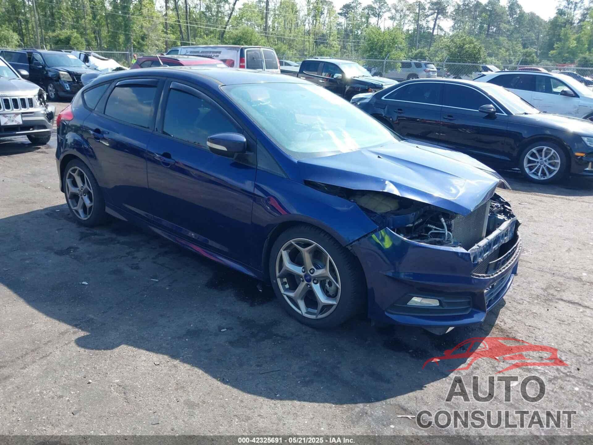 FORD FOCUS ST 2017 - 1FADP3L93HL252138