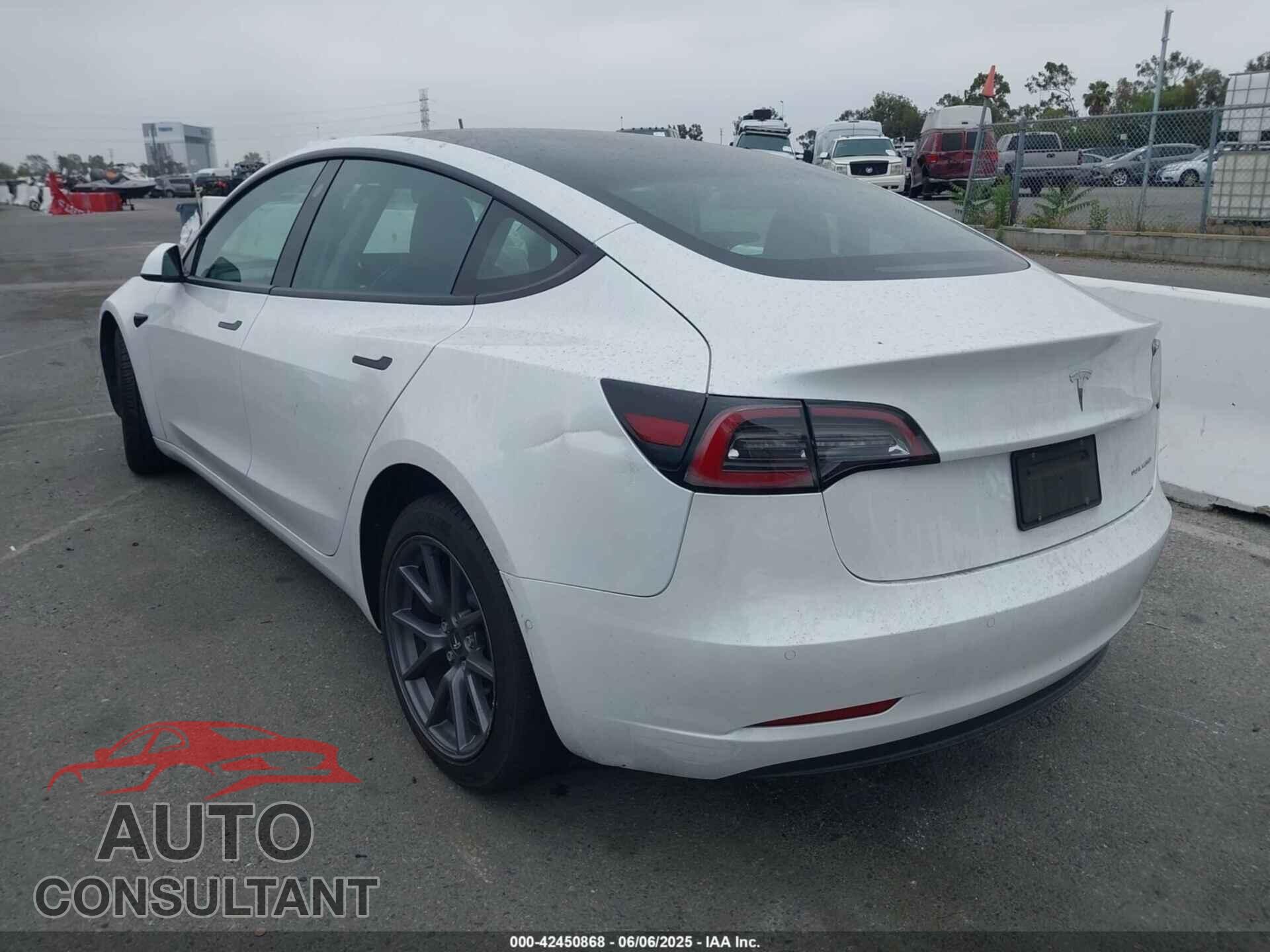TESLA MODEL 3 2022 - 5YJ3E1EB7NF170444