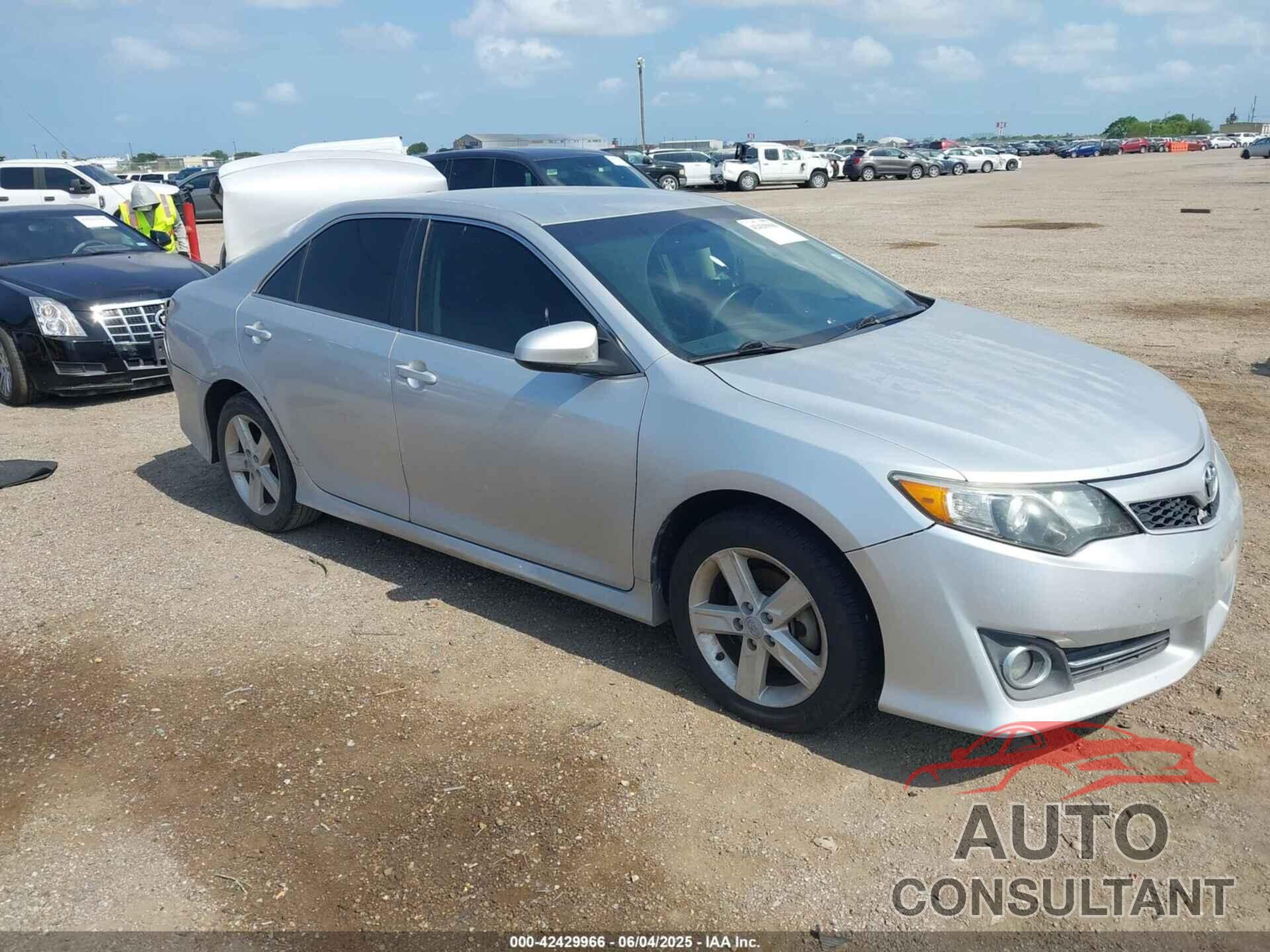 TOYOTA CAMRY 2012 - 4T1BF1FKXCU067025