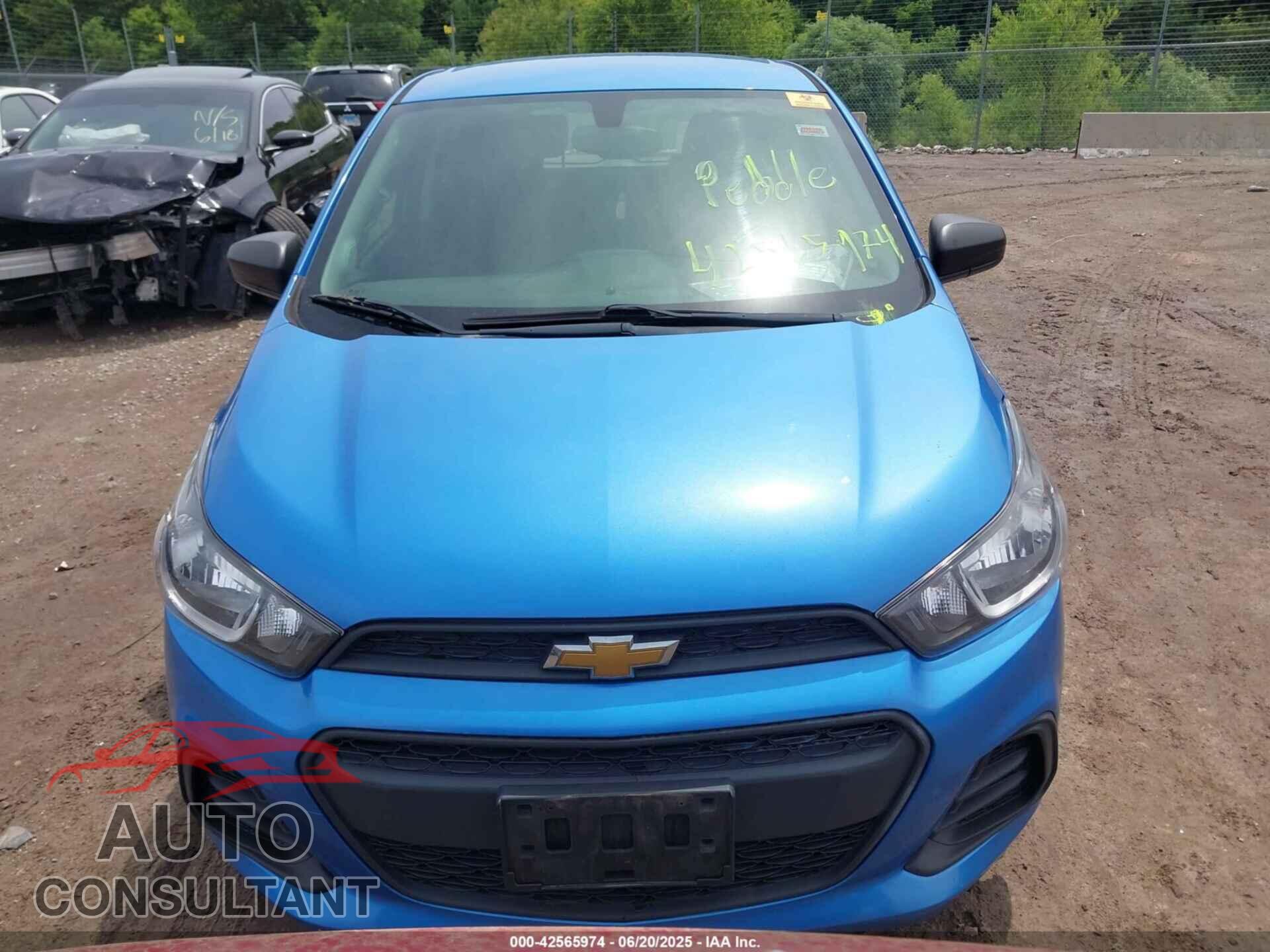 CHEVROLET SPARK 2017 - KL8CB6SA2HC838565
