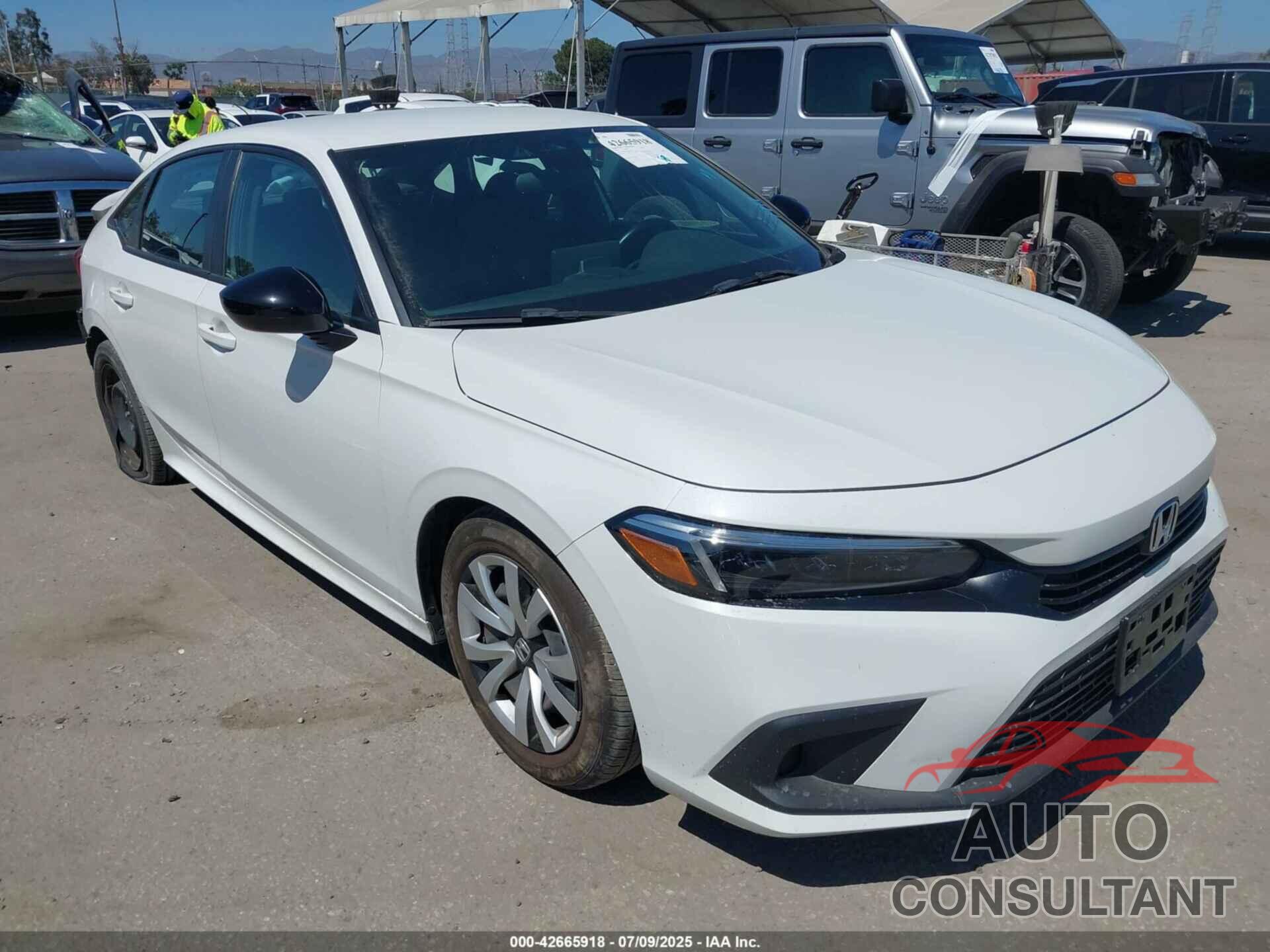 HONDA CIVIC 2022 - 2HGFE2F53NH600719