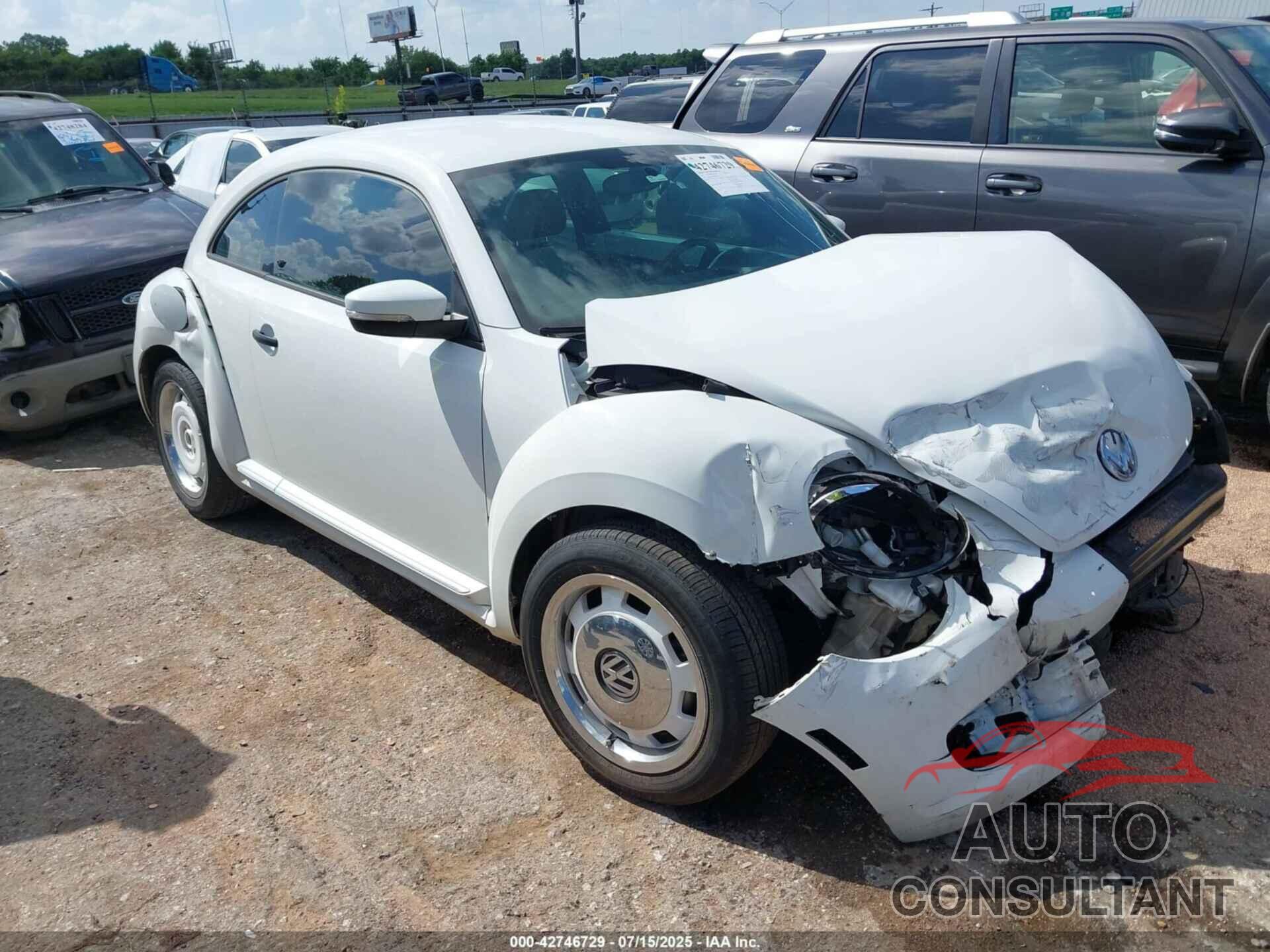 VOLKSWAGEN BEETLE 2015 - 3VWF17AT5FM606776