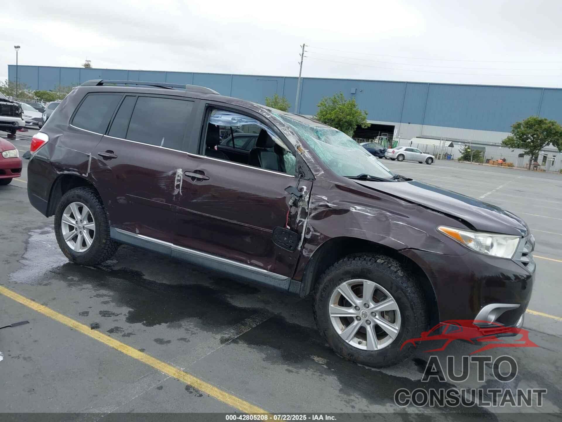 TOYOTA HIGHLANDER 2011 - 5TDZK3EH1BS024213