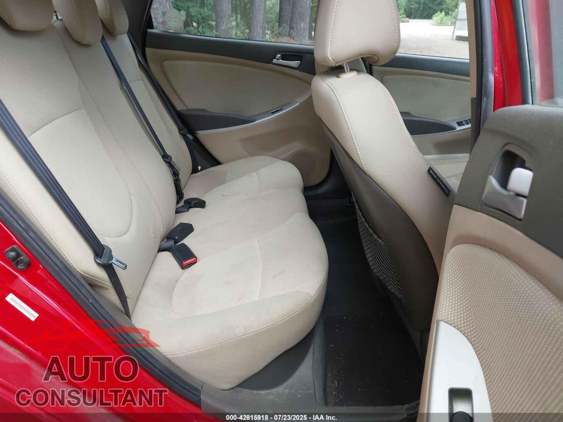HYUNDAI ACCENT 2014 - KMHCT4AE3EU759727
