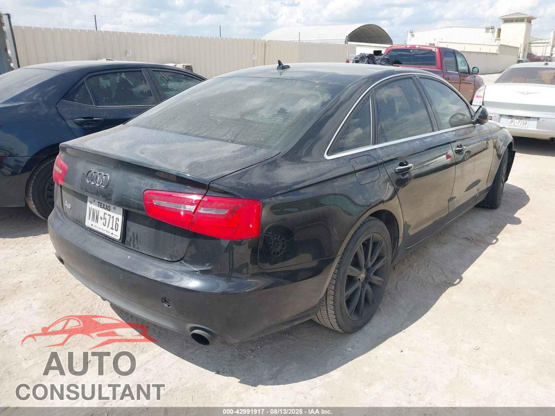 AUDI A6 2013 - WAUDFAFC3DN079886