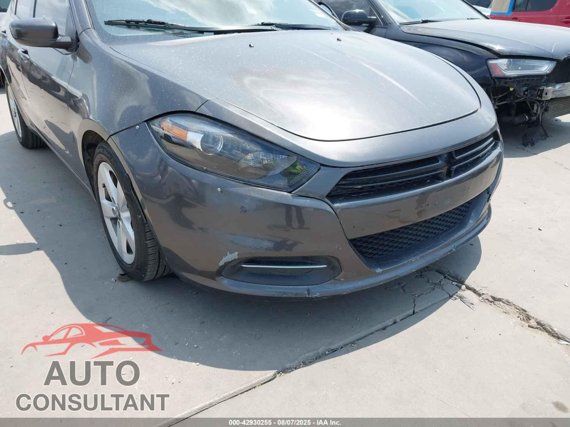 DODGE DART 2015 - 1C3CDFBB3FD265035