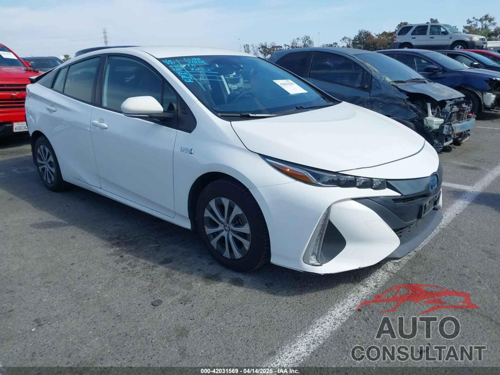 TOYOTA PRIUS PRIME 2021 - JTDKAMFP7M3197111