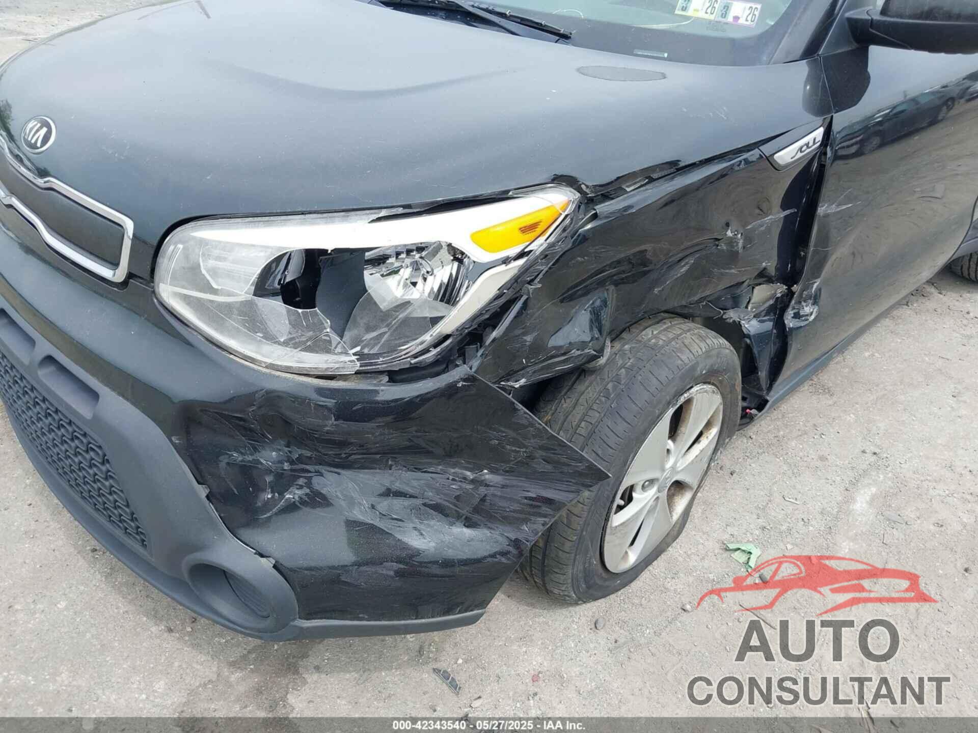 KIA SOUL 2016 - KNDJN2A2XG7370231