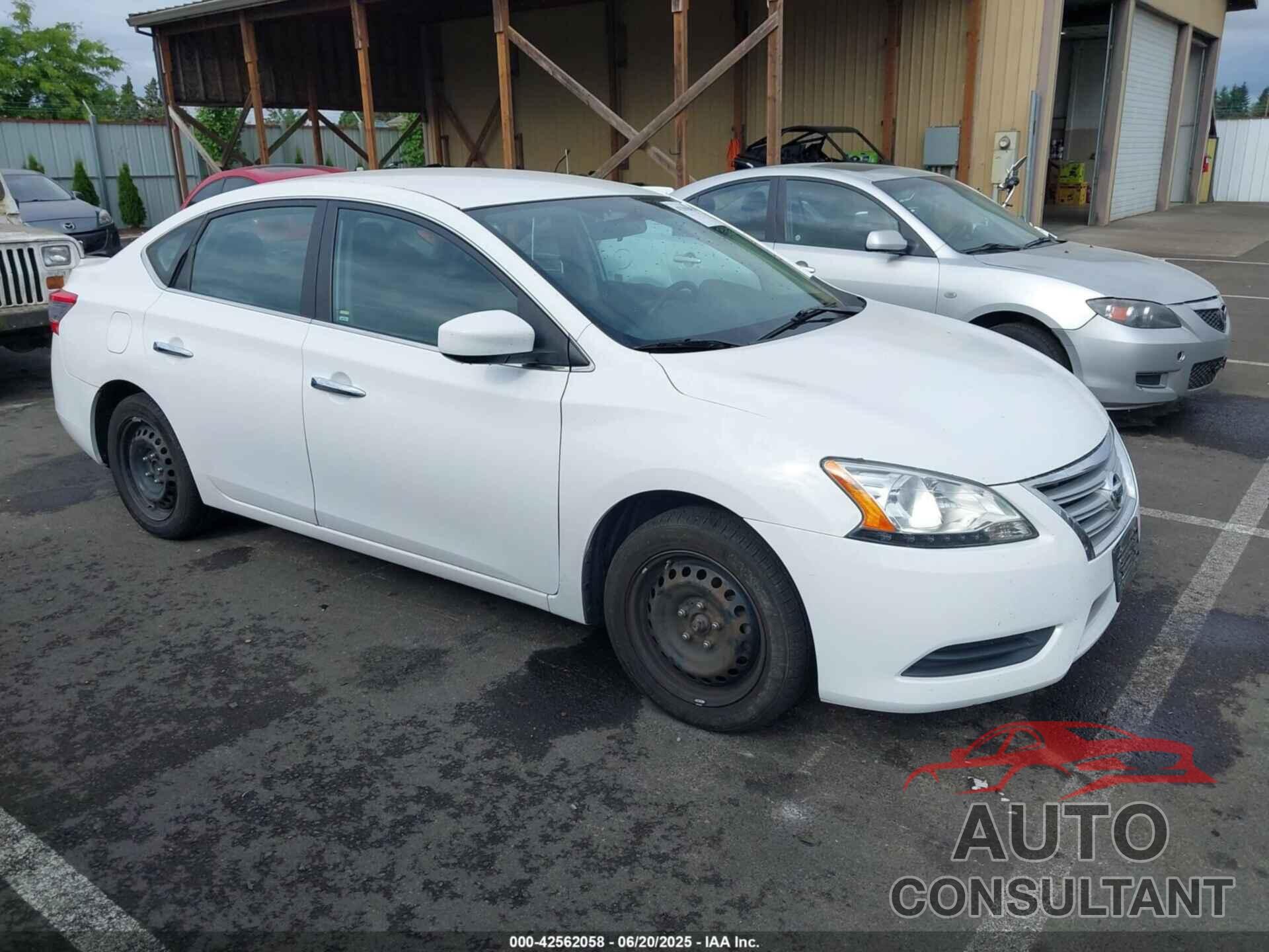 NISSAN SENTRA 2015 - 3N1AB7AP1FL637254