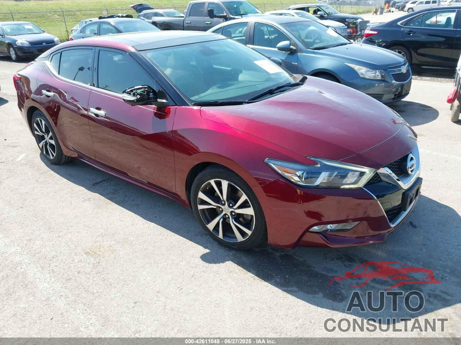 NISSAN MAXIMA 2016 - 1N4AA6AP1GC405993