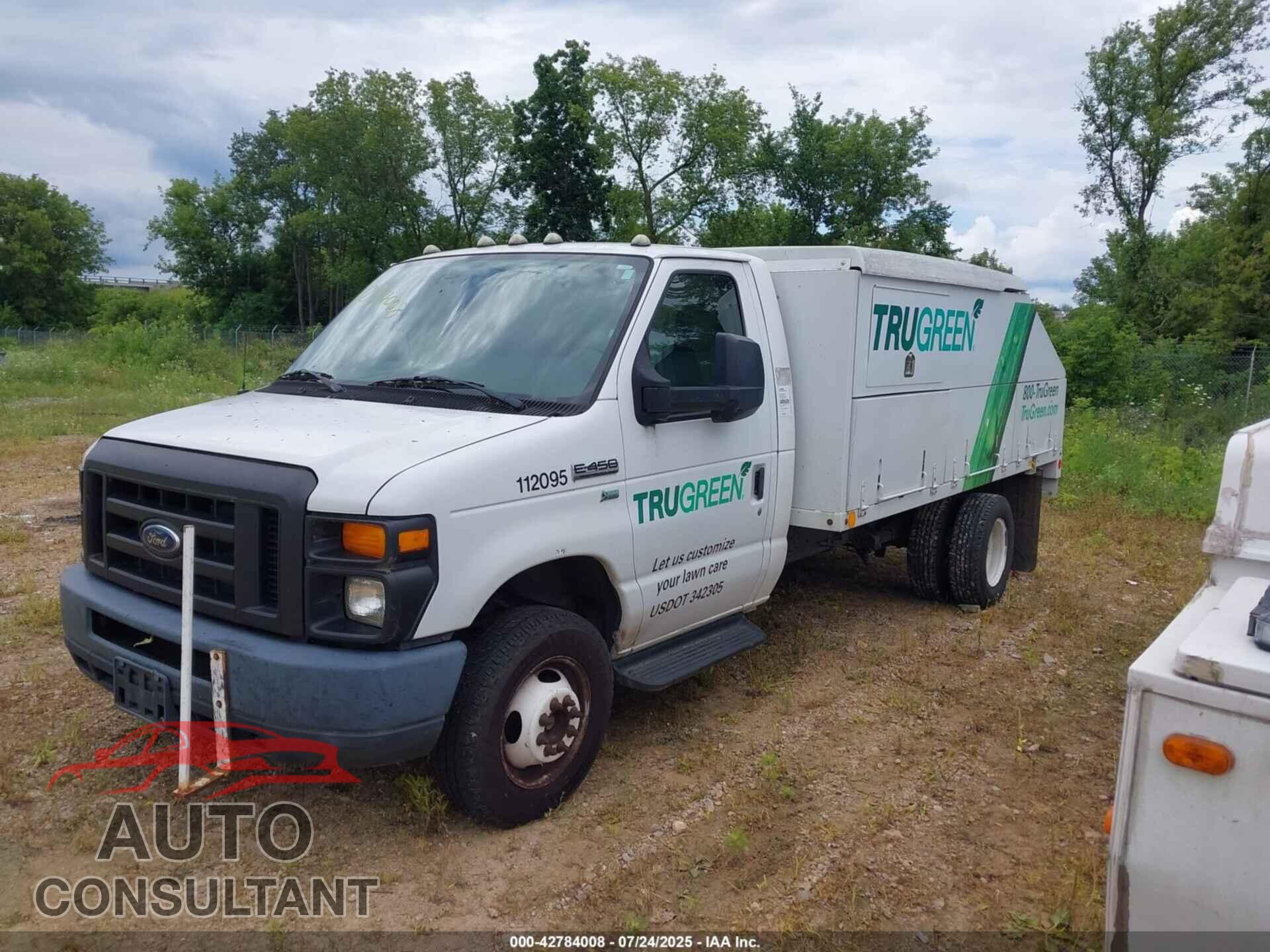 FORD E-450 CUTAWAY 2012 - 1FDXE4FL9CDA84921