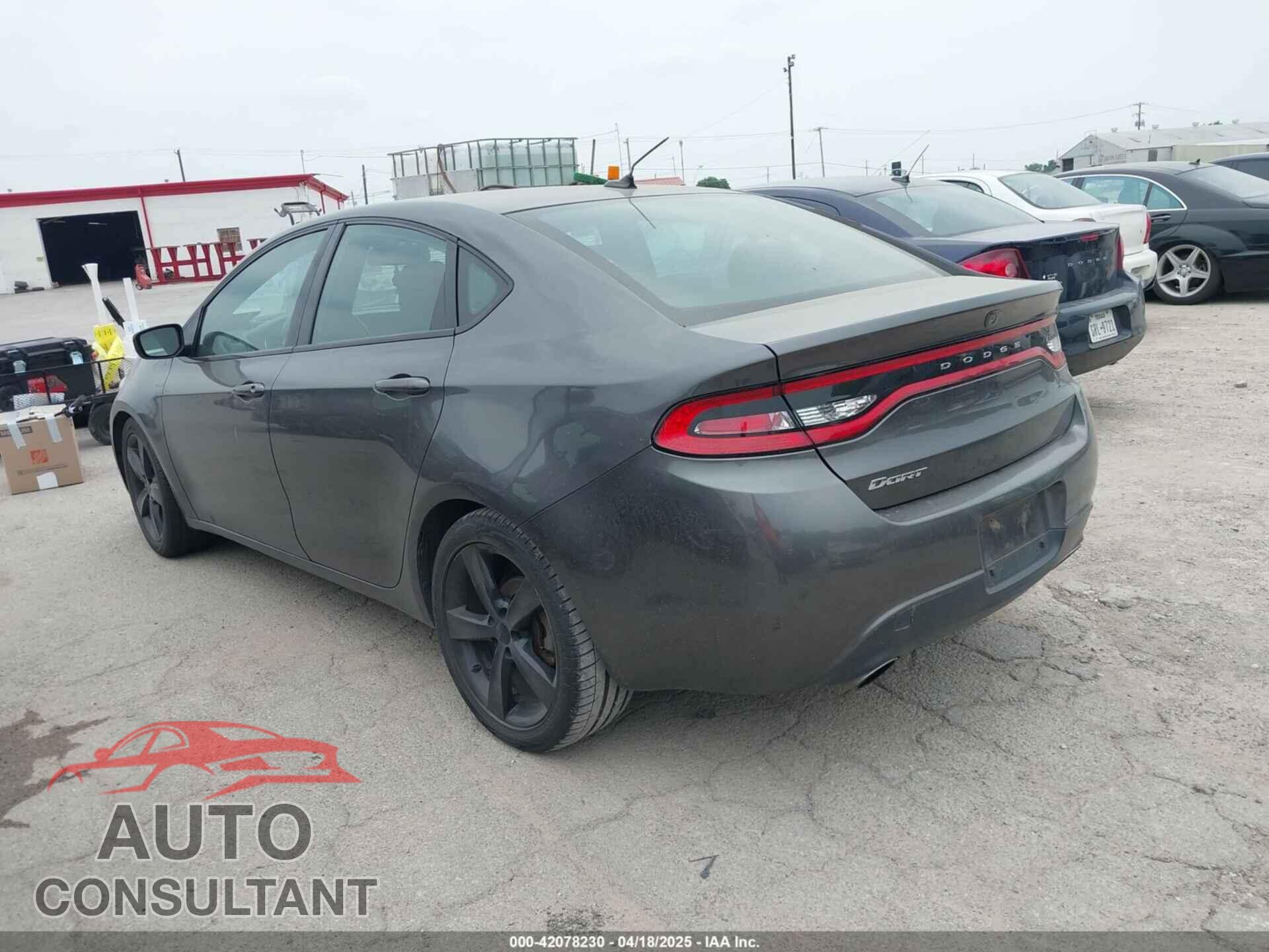 DODGE DART 2015 - 1C3CDFBB9FD242777