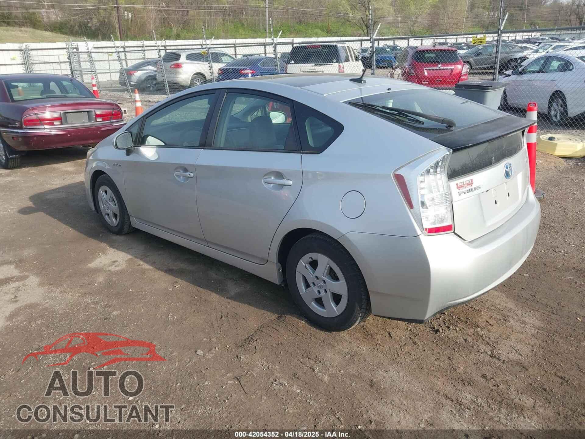 TOYOTA PRIUS 2010 - JTDKN3DU2A0177269