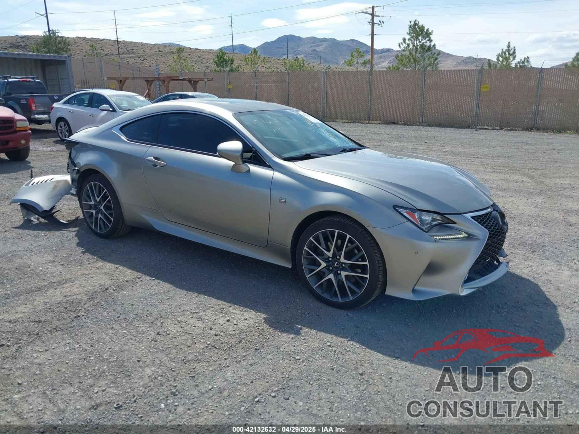 LEXUS RC 350 2016 - JTHSE5BC5G5005883