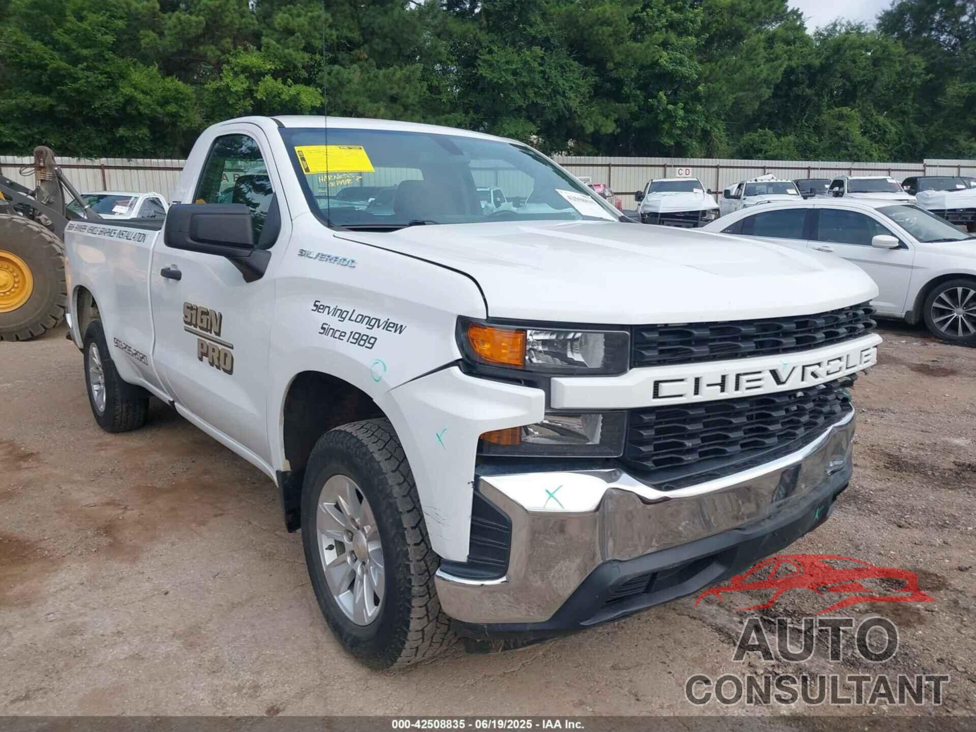 CHEVROLET SILVERADO 1500 2021 - 3GCNWAEF4MG252018