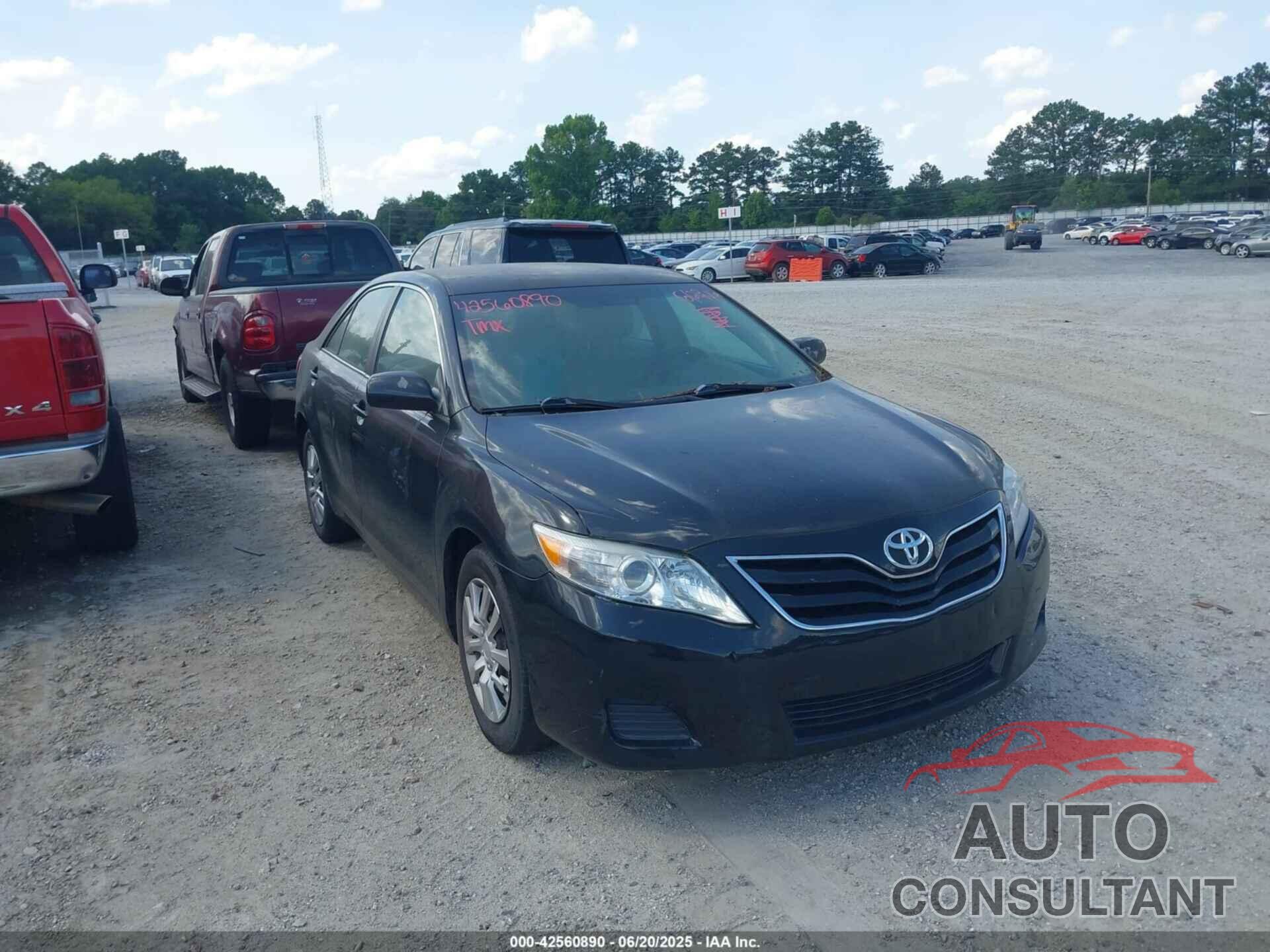 TOYOTA CAMRY 2011 - 4T1BF3EKXBU698692