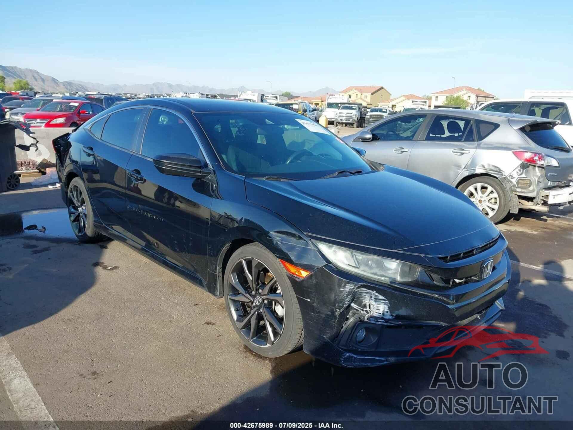 HONDA CIVIC 2019 - 19XFC2F86KE013369