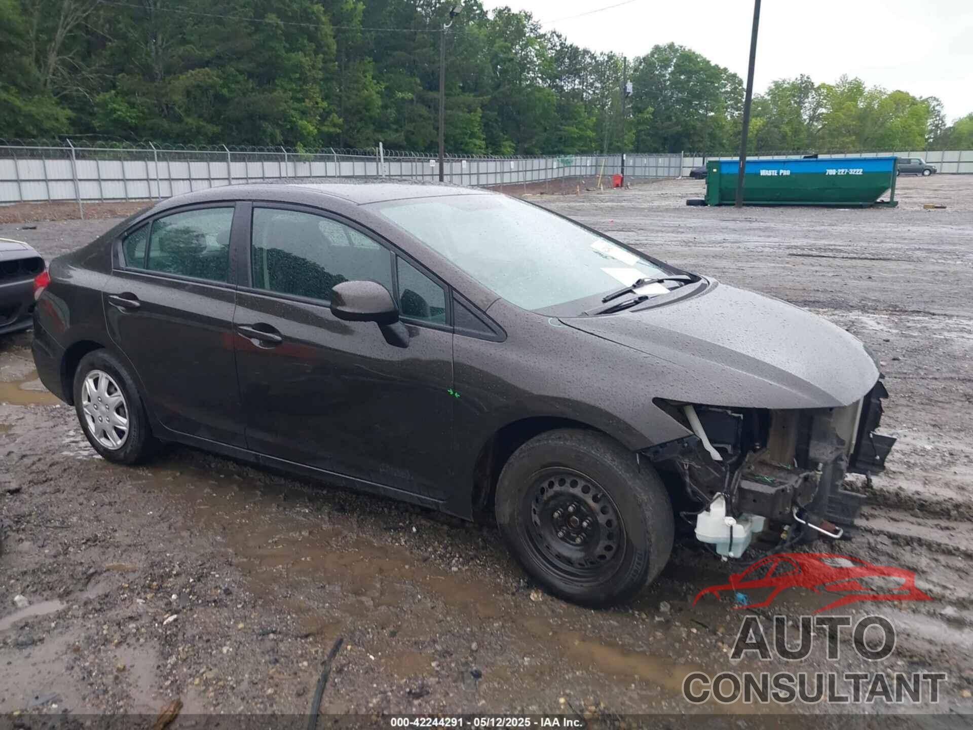 HONDA CIVIC 2013 - 2HGFB2F50DH517627