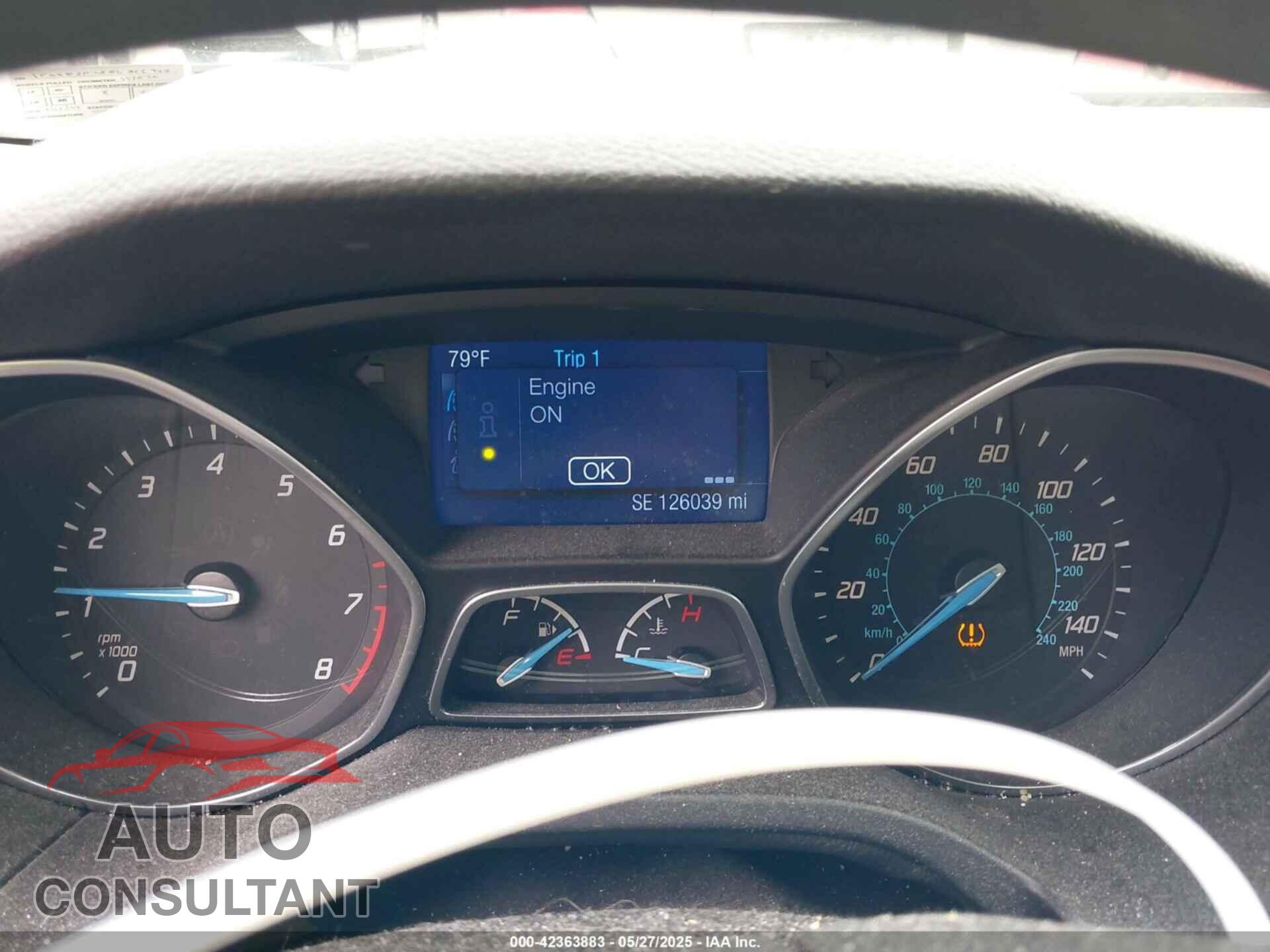 FORD FOCUS 2014 - 1FADP3F23EL366943