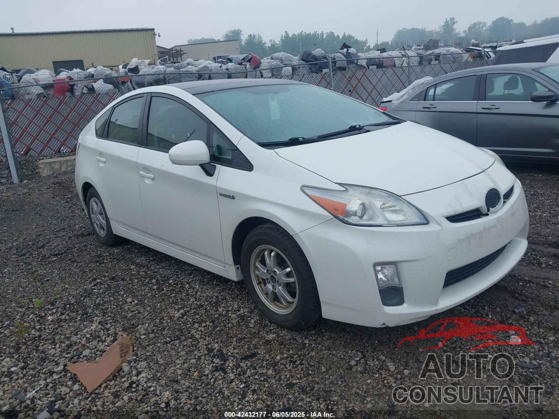 TOYOTA PRIUS 2010 - JTDKN3DU9A1099471