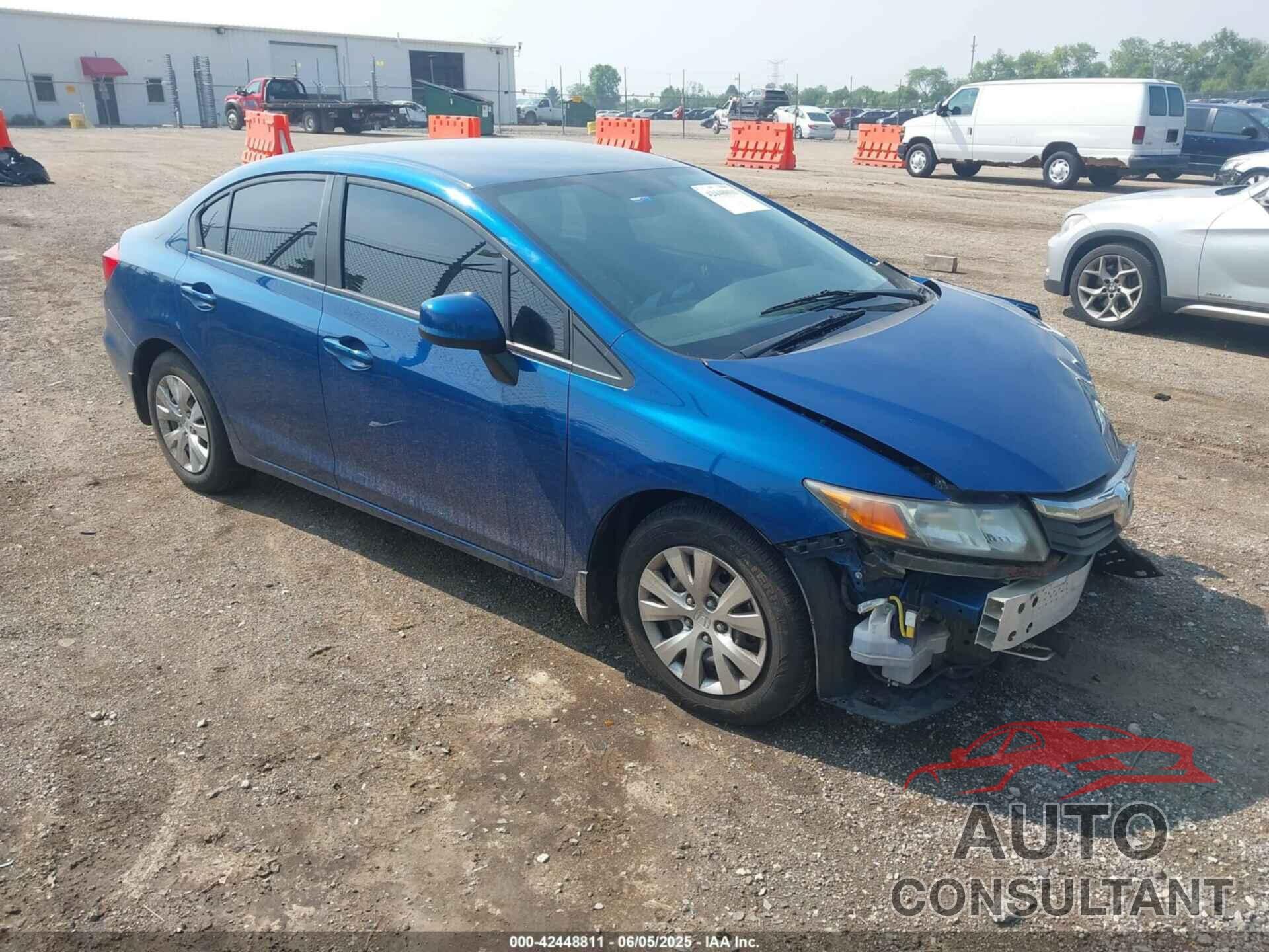 HONDA CIVIC 2012 - 19XFB2F55CE067854