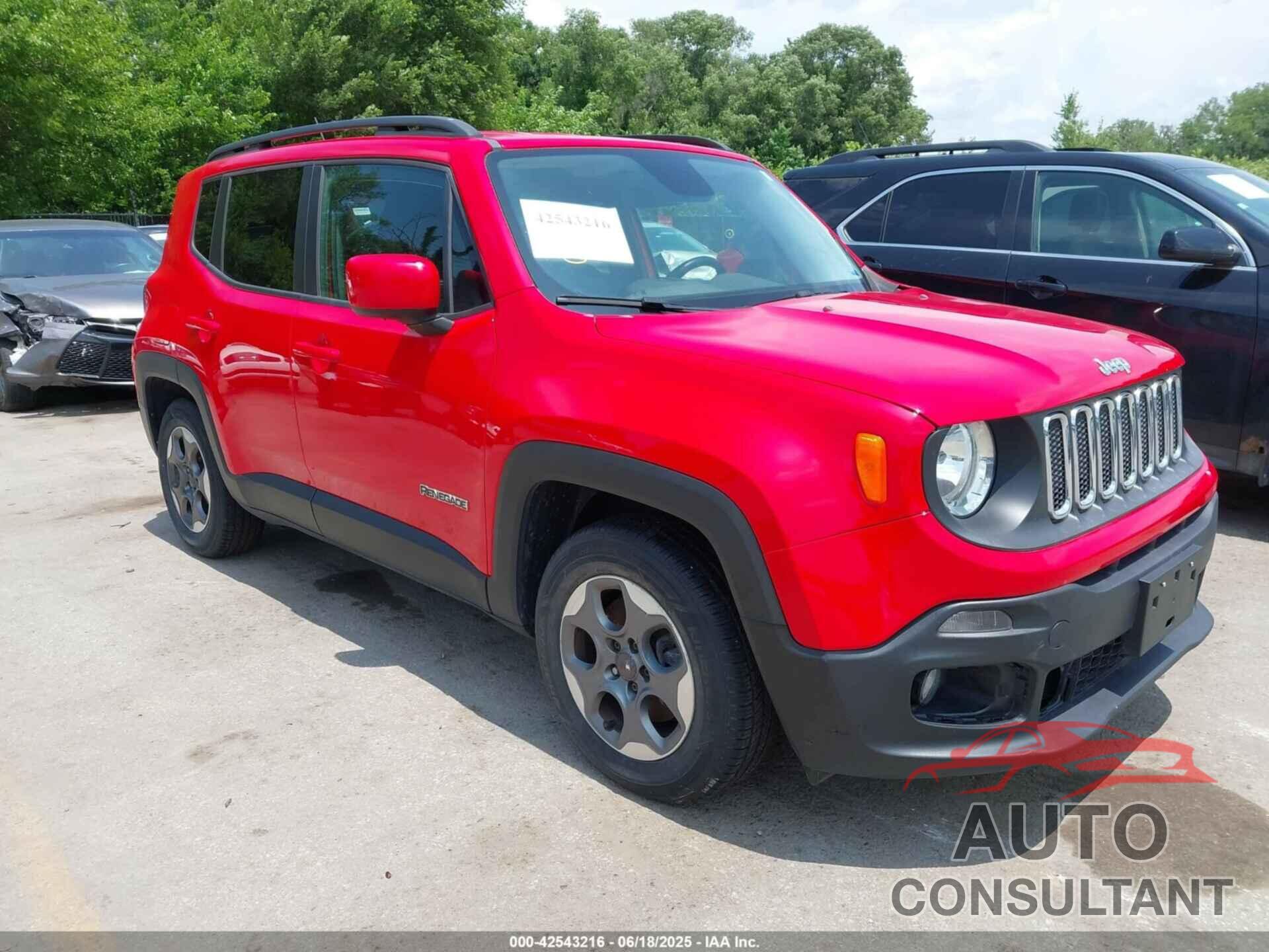 JEEP RENEGADE 2015 - ZACCJABH3FPC03308