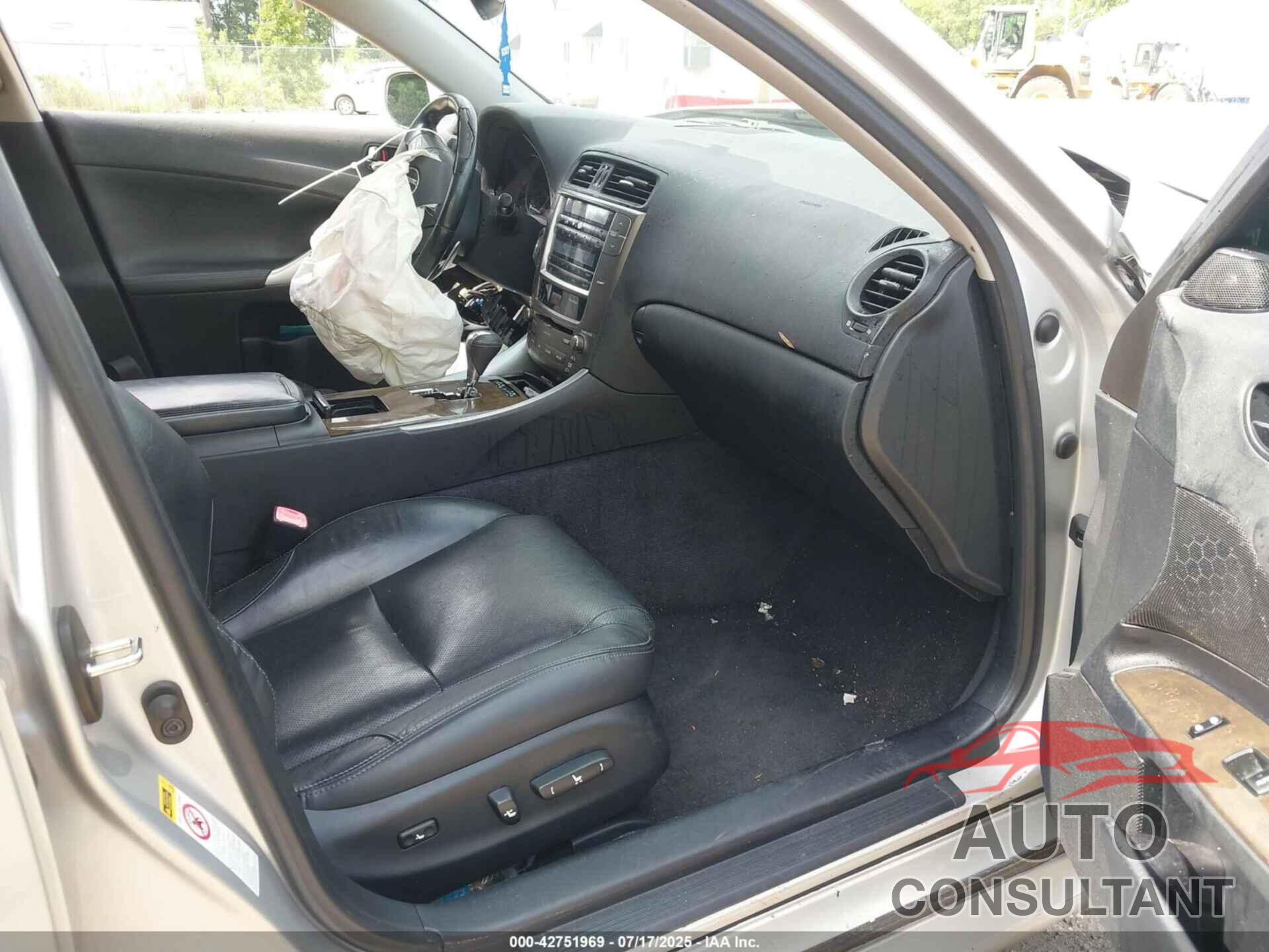 LEXUS IS 250 2010 - JTHBF5C27A5128739