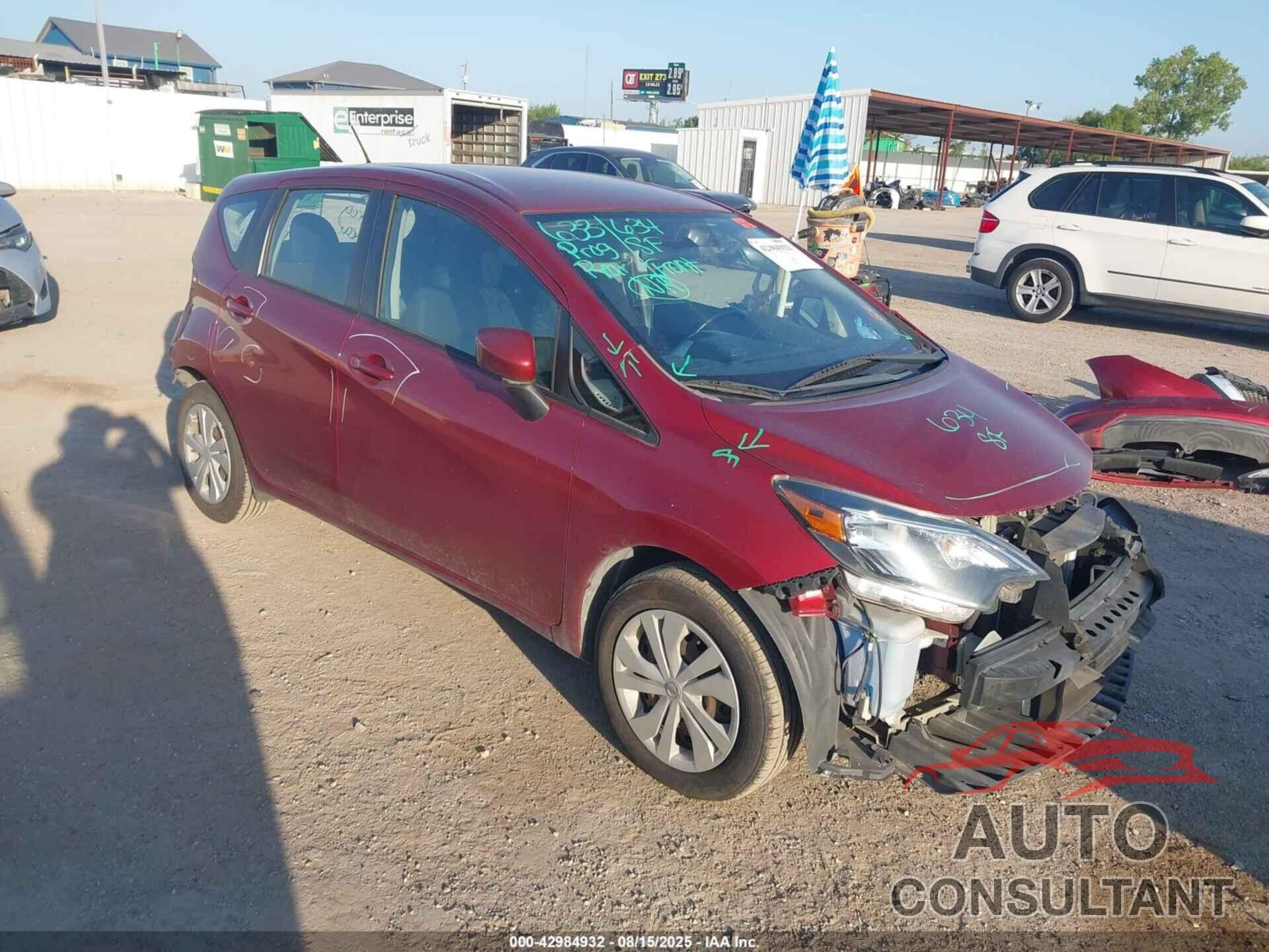 NISSAN VERSA NOTE 2017 - 3N1CE2CP3HL373604