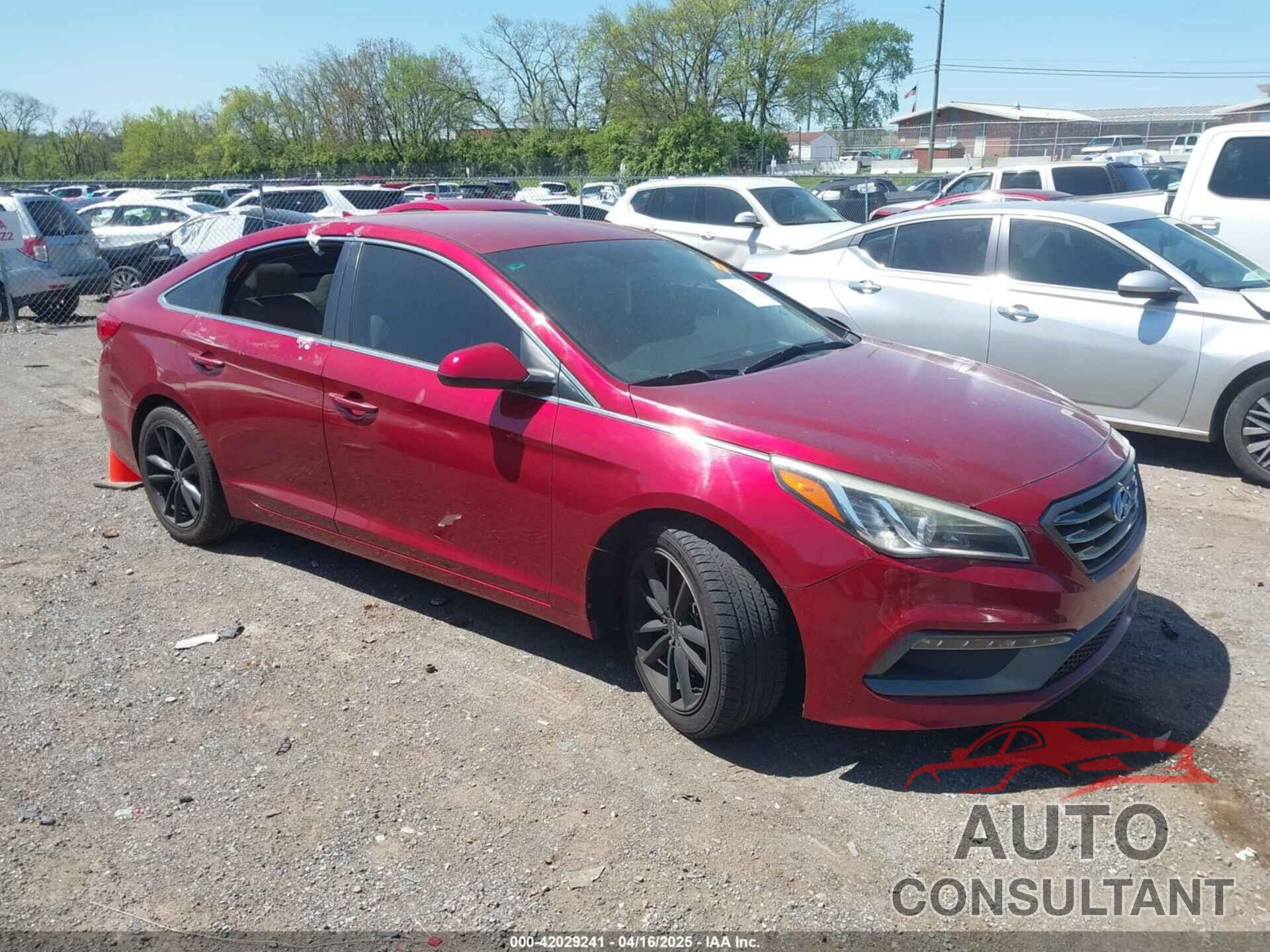 HYUNDAI SONATA 2016 - 5NPE24AF3GH377431