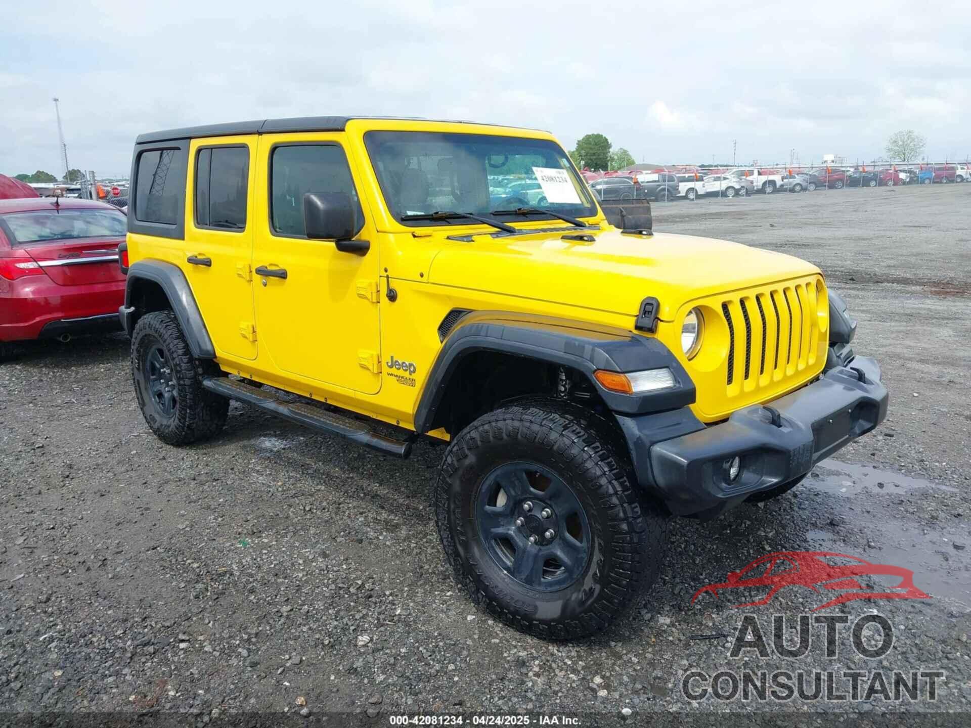 JEEP WRANGLER UNLIMITED 2018 - 1C4HJXDN9JW332273