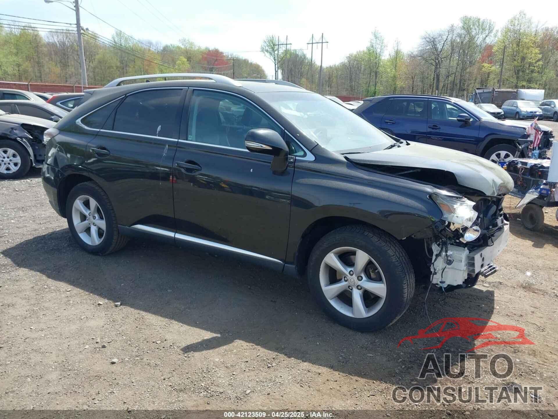 LEXUS RX 350 2013 - 2T2BK1BA8DC175893