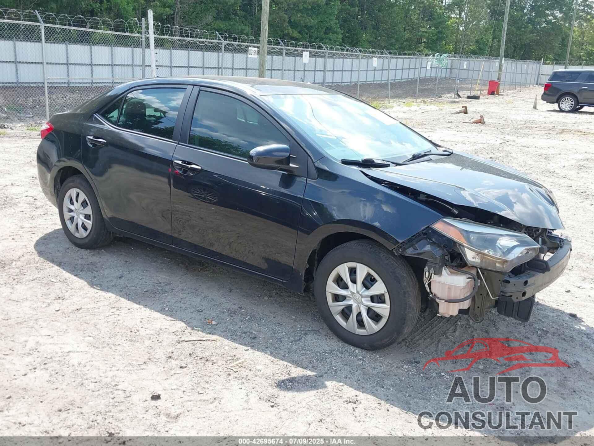 TOYOTA COROLLA 2015 - 5YFBURHE9FP213707