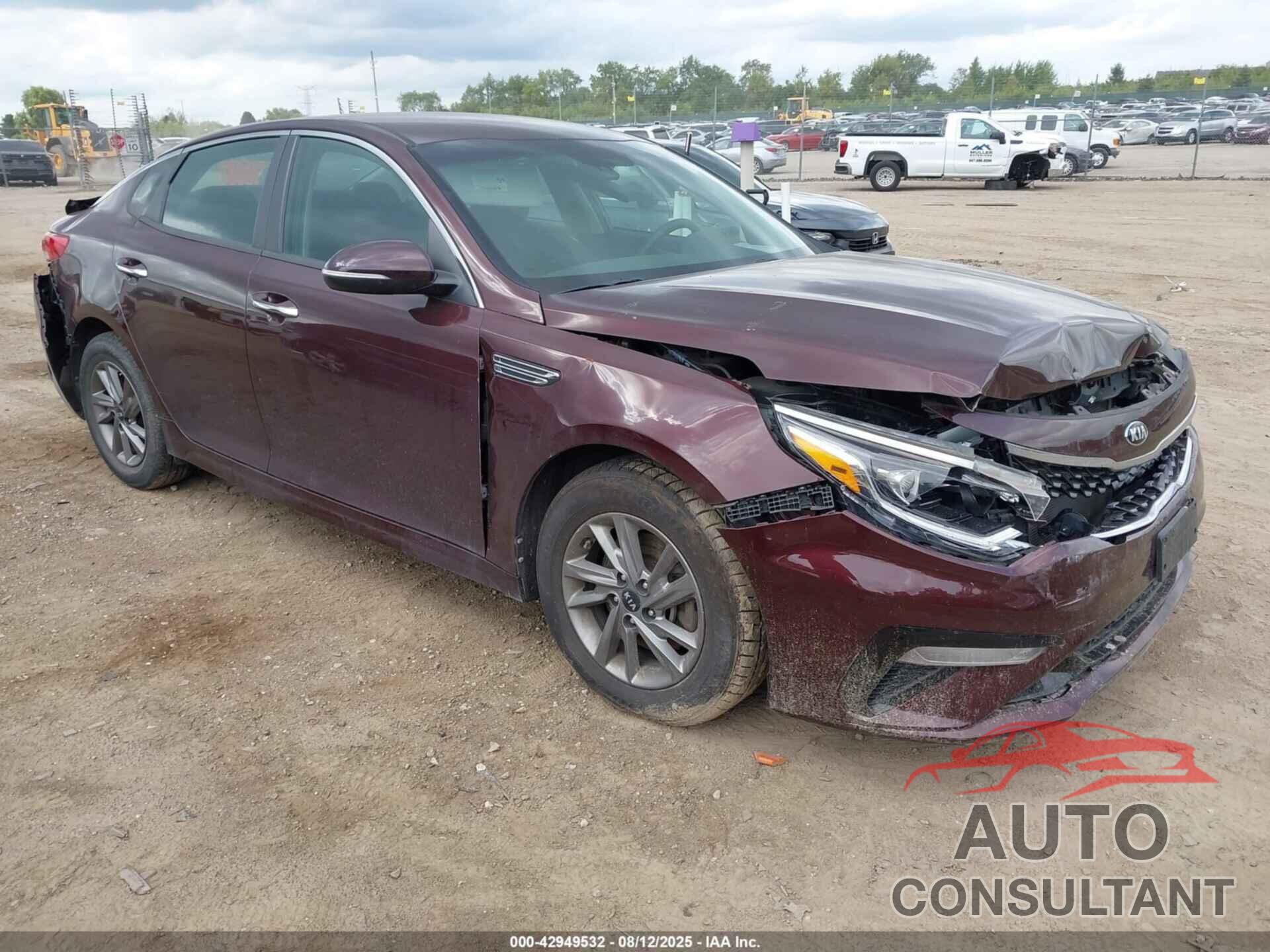 KIA OPTIMA 2020 - 5XXGT4L3XLG423447